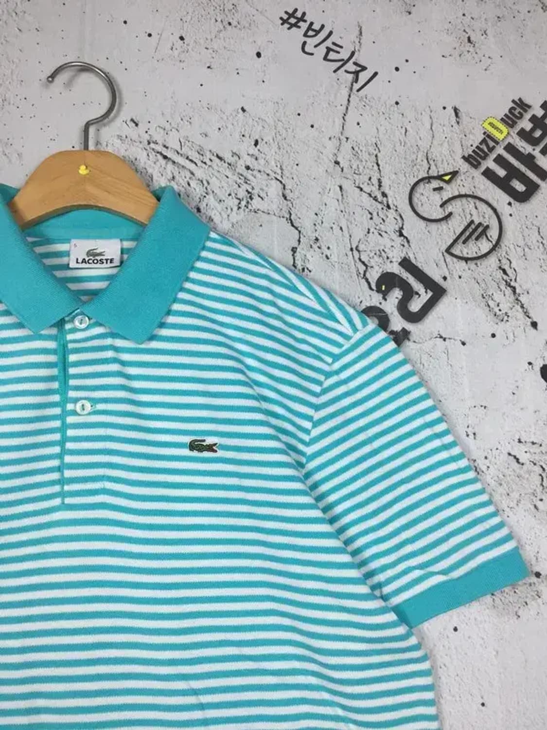 라코스테 LACOSTE 반팔 카라티 민트 5(105) 1000532 상품이미지4