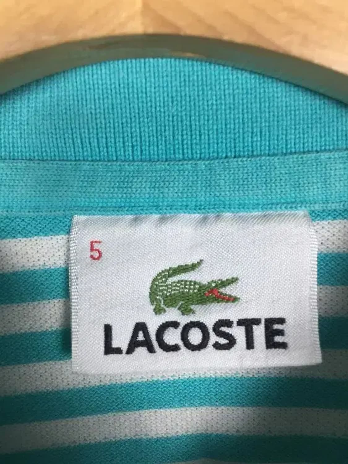 라코스테 LACOSTE 반팔 카라티 민트 5(105) 1000532 상품이미지9