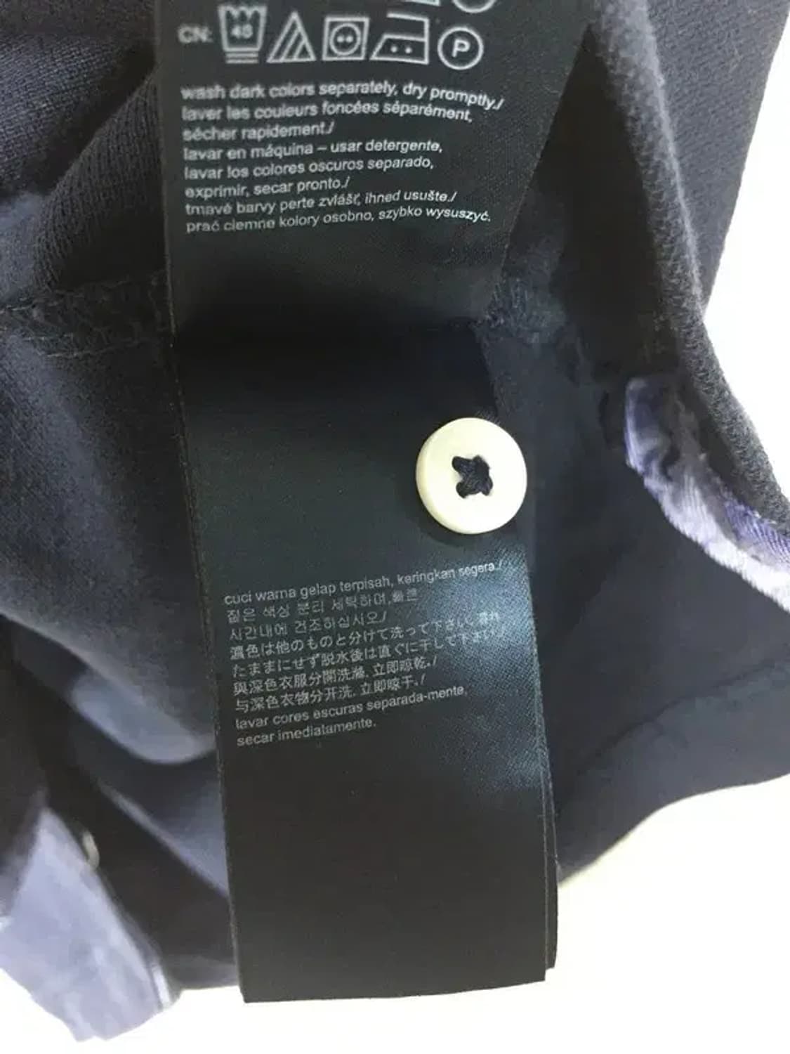 타미힐피거 슬림핏 반팔 PK 카라티 네이비 L 1000533 상품이미지10