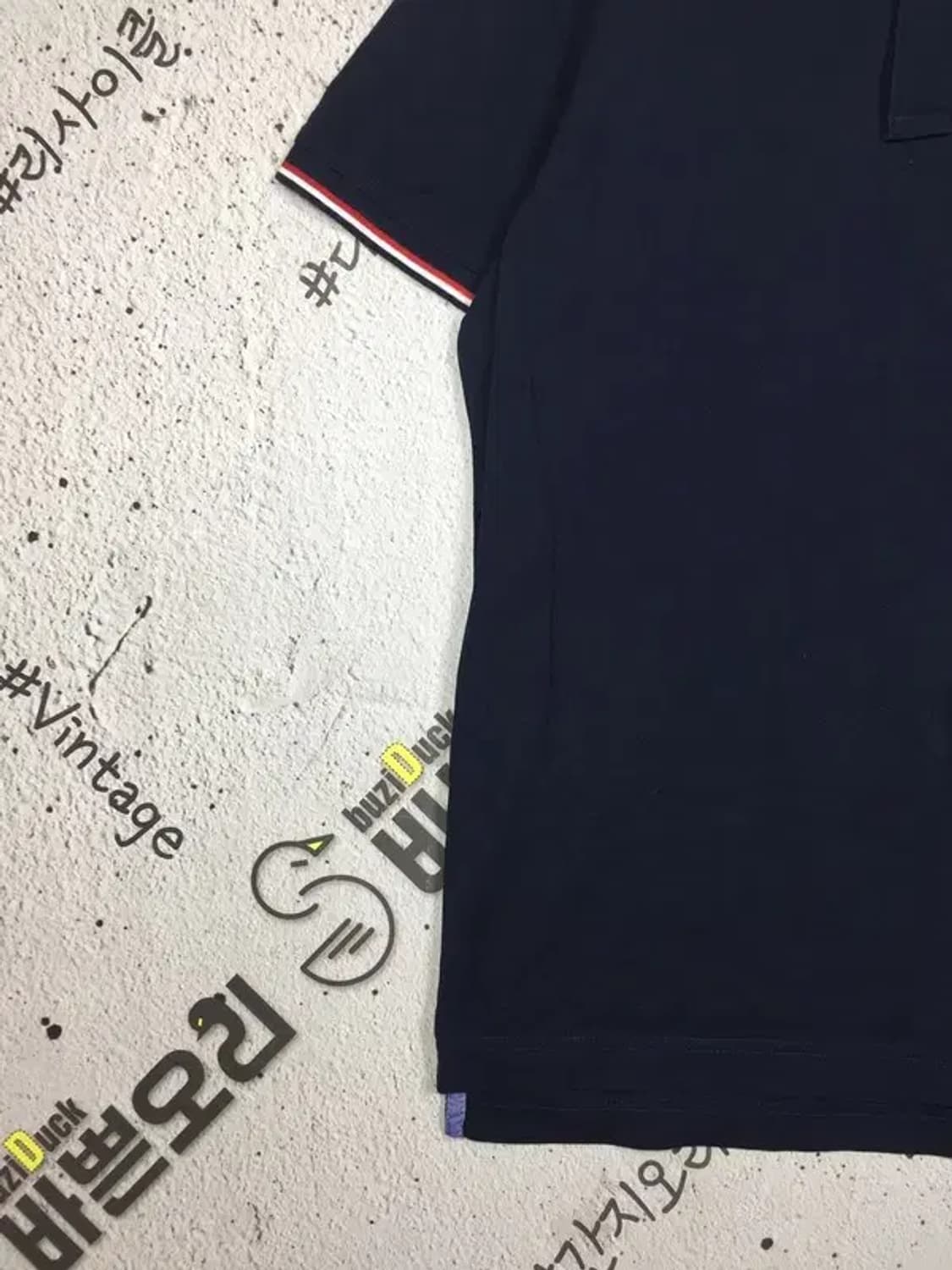 타미힐피거 슬림핏 반팔 PK 카라티 네이비 L 1000533 상품이미지7