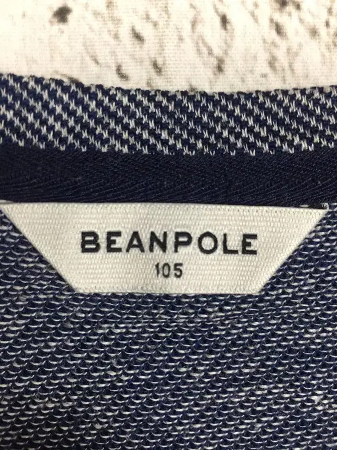 빈폴 컬러블록 라운드 반팔 티 네이비 105 1000534 상품이미지9