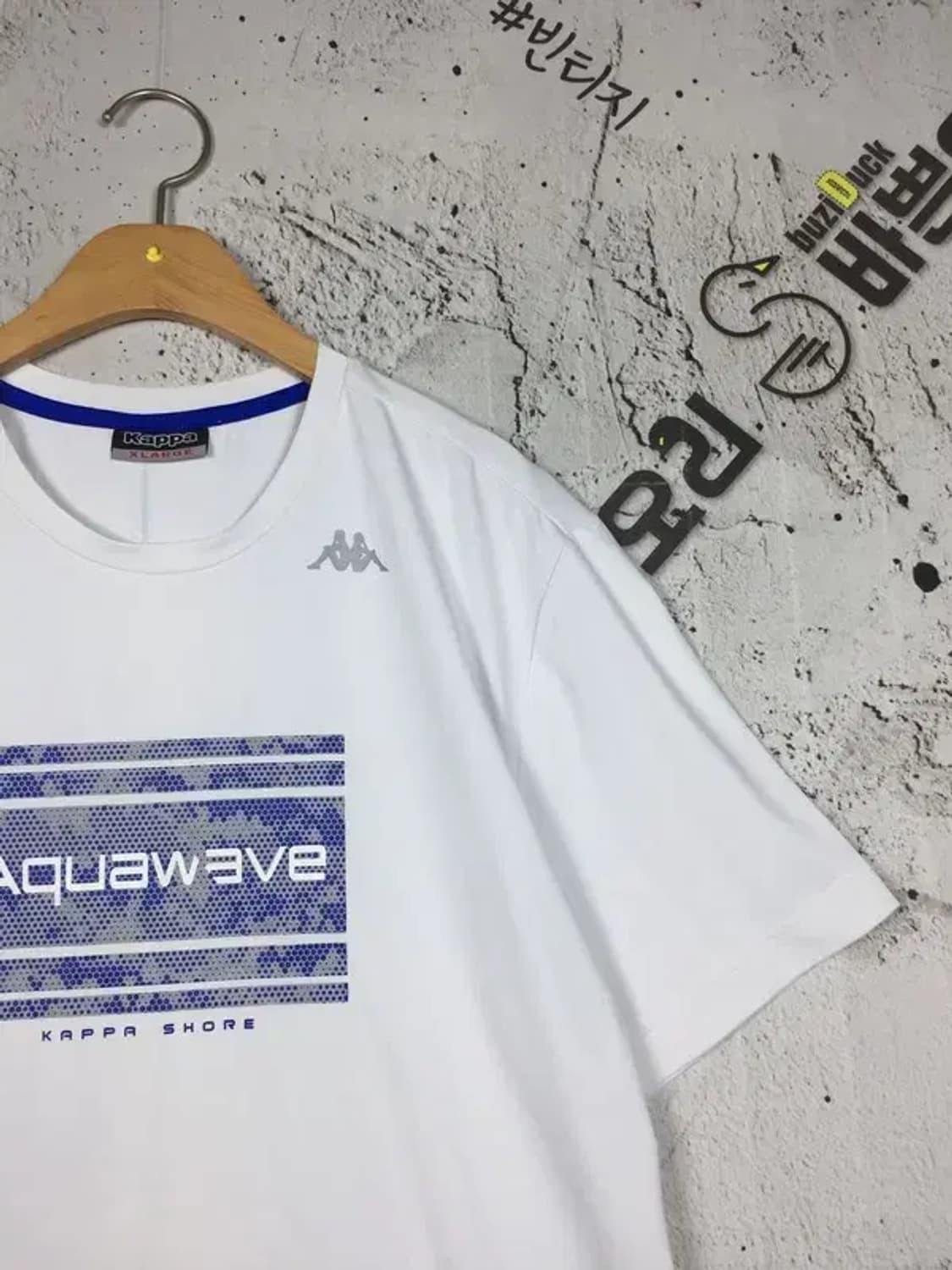카파 아쿠아웨이브 라운드 반팔 티 화이트 XL(105) 1000535 상품이미지6