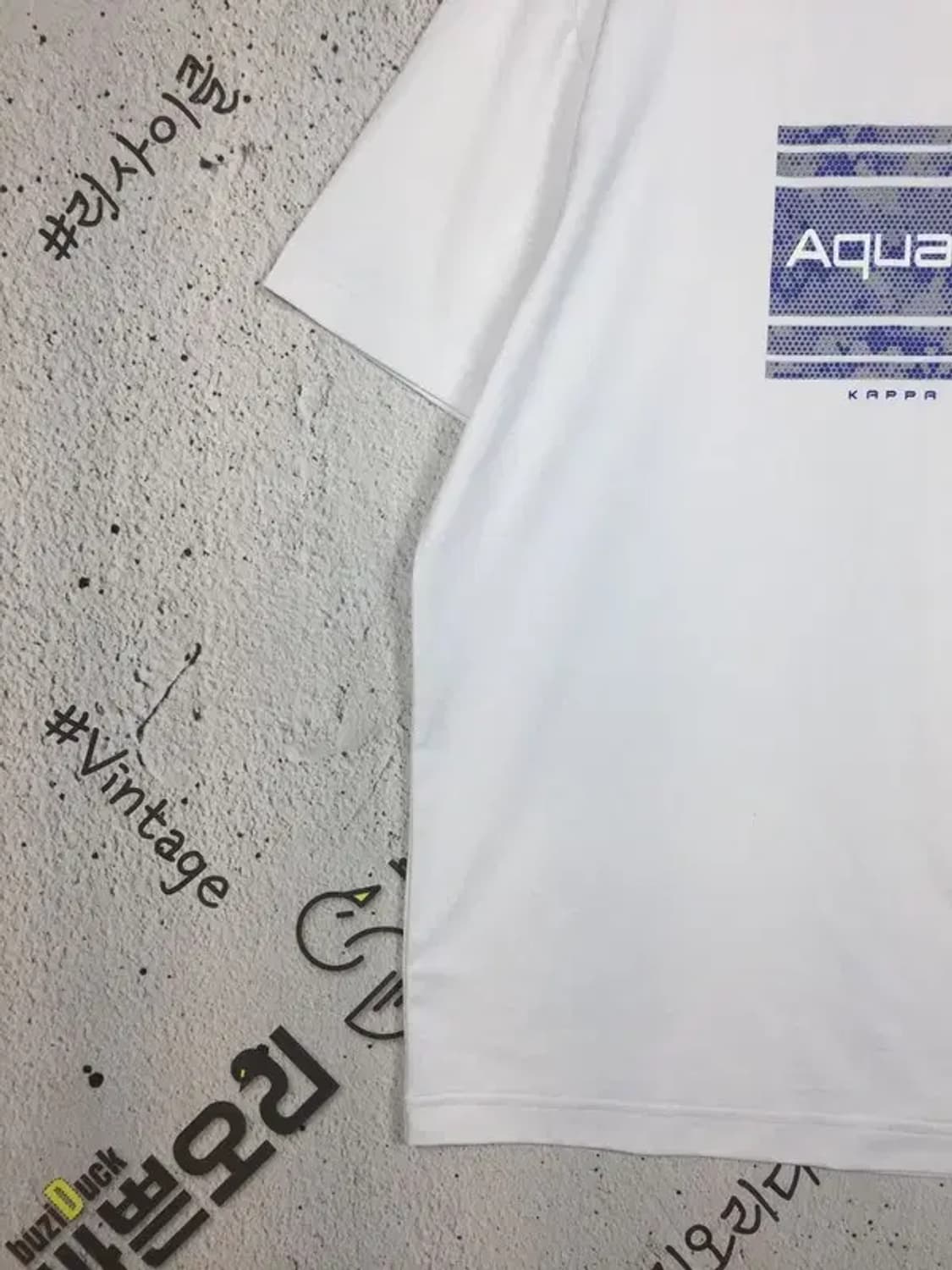 카파 아쿠아웨이브 라운드 반팔 티 화이트 XL(105) 1000535 상품이미지7
