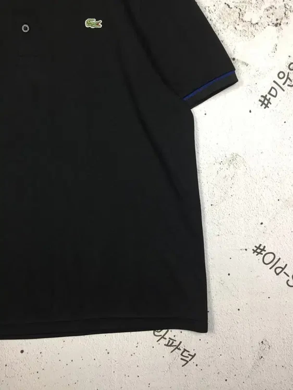 라코스테 스포츠 해외 클래식 폴로 카라티 블랙 XL 1000536 상품이미지8