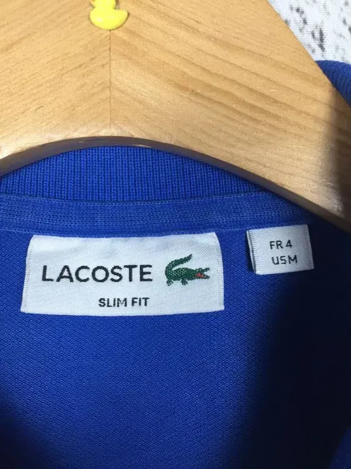 라코스테 슬림핏 PK 반팔 카라티 블루 M 1000537 상품이미지8