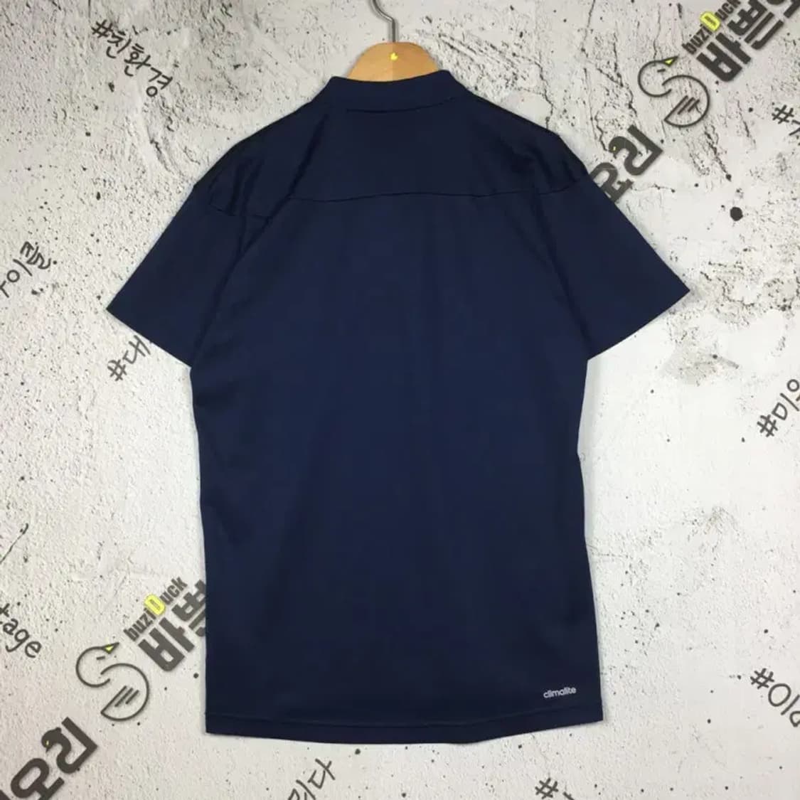 아디다스 기능성 골프 반팔 카라티 네이비 M 1000541 상품이미지2