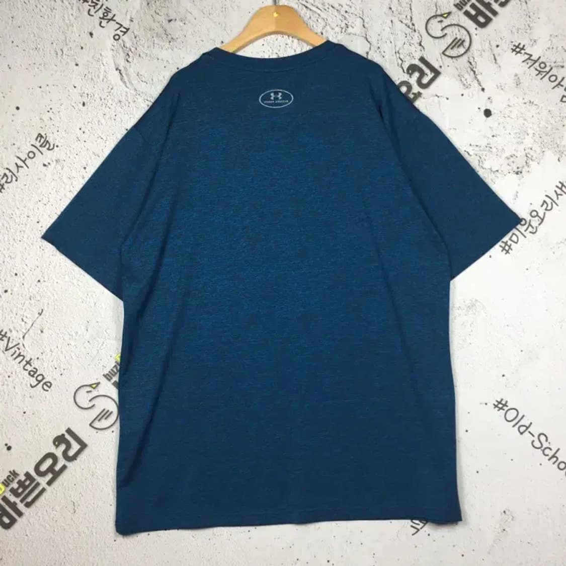 언더아머 트레이닝 벤트 반팔 티 네이비 3XL 1000542 상품이미지2