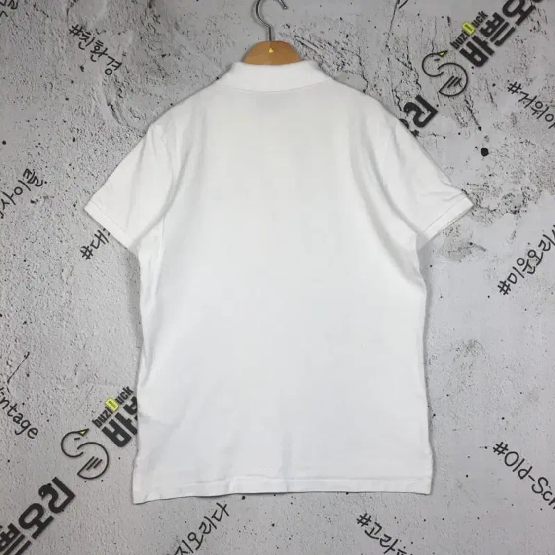 폴로랄프로렌 피케 반팔 카라티 화이트 M 1000543 상품이미지2