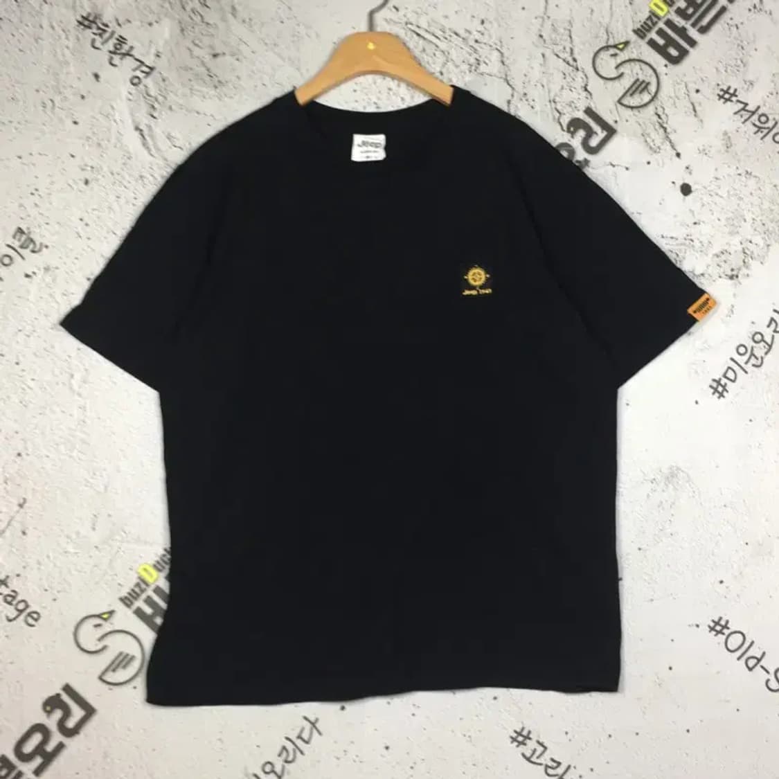 지프 JEEP 그릴로고 반팔 티 블랙 L 1000544 상품이미지1