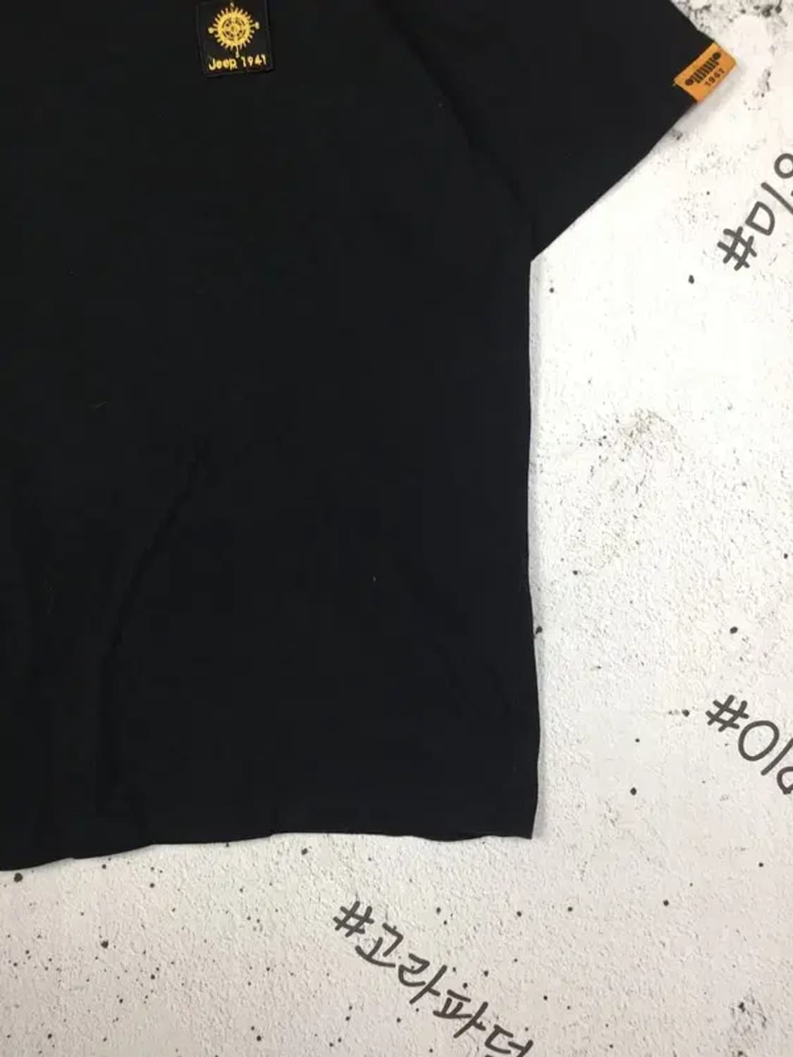 지프 JEEP 그릴로고 반팔 티 블랙 L 1000544 상품이미지6
