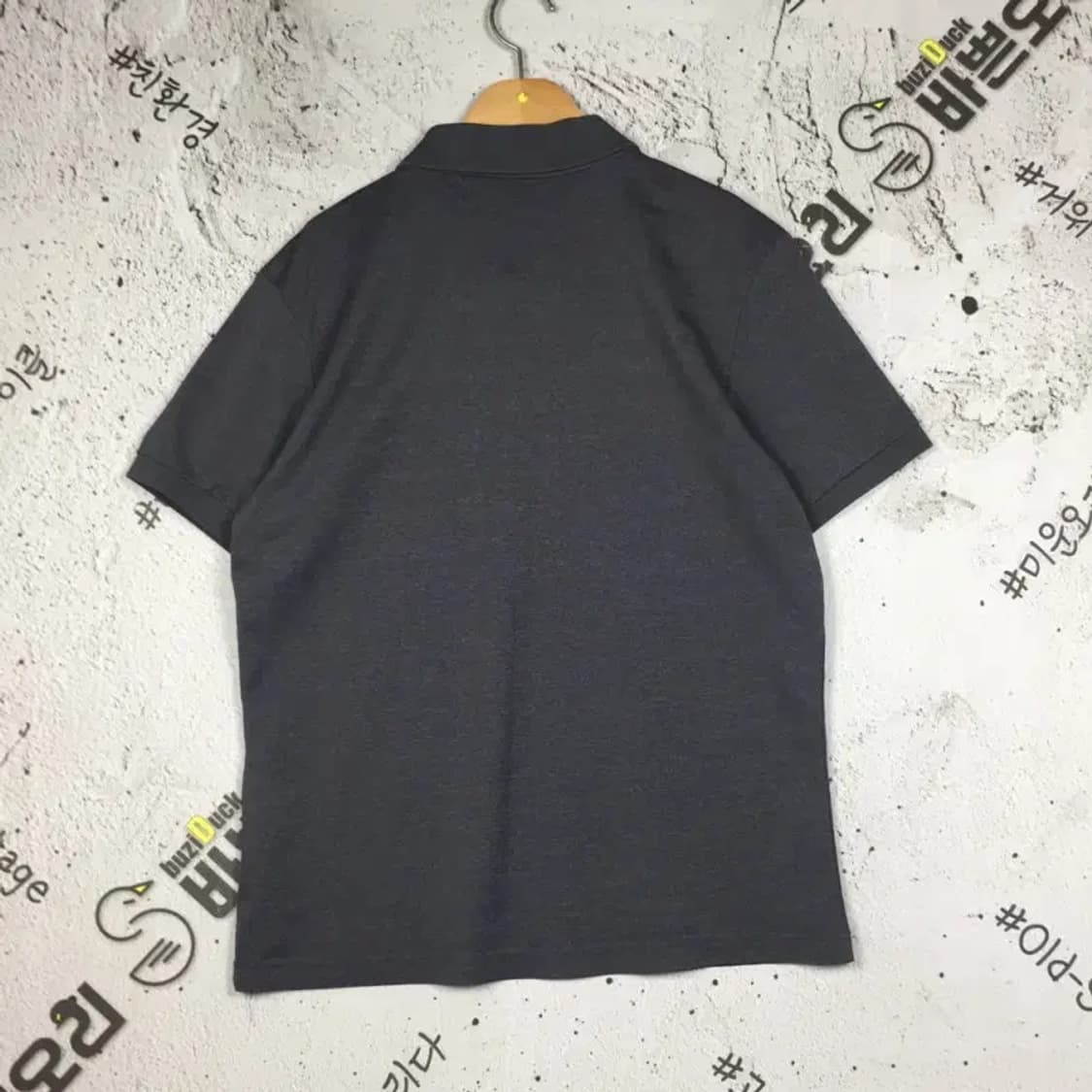 블랙야크 x 필립모리스 반팔 카라티 그레이 M 1000546 상품이미지2