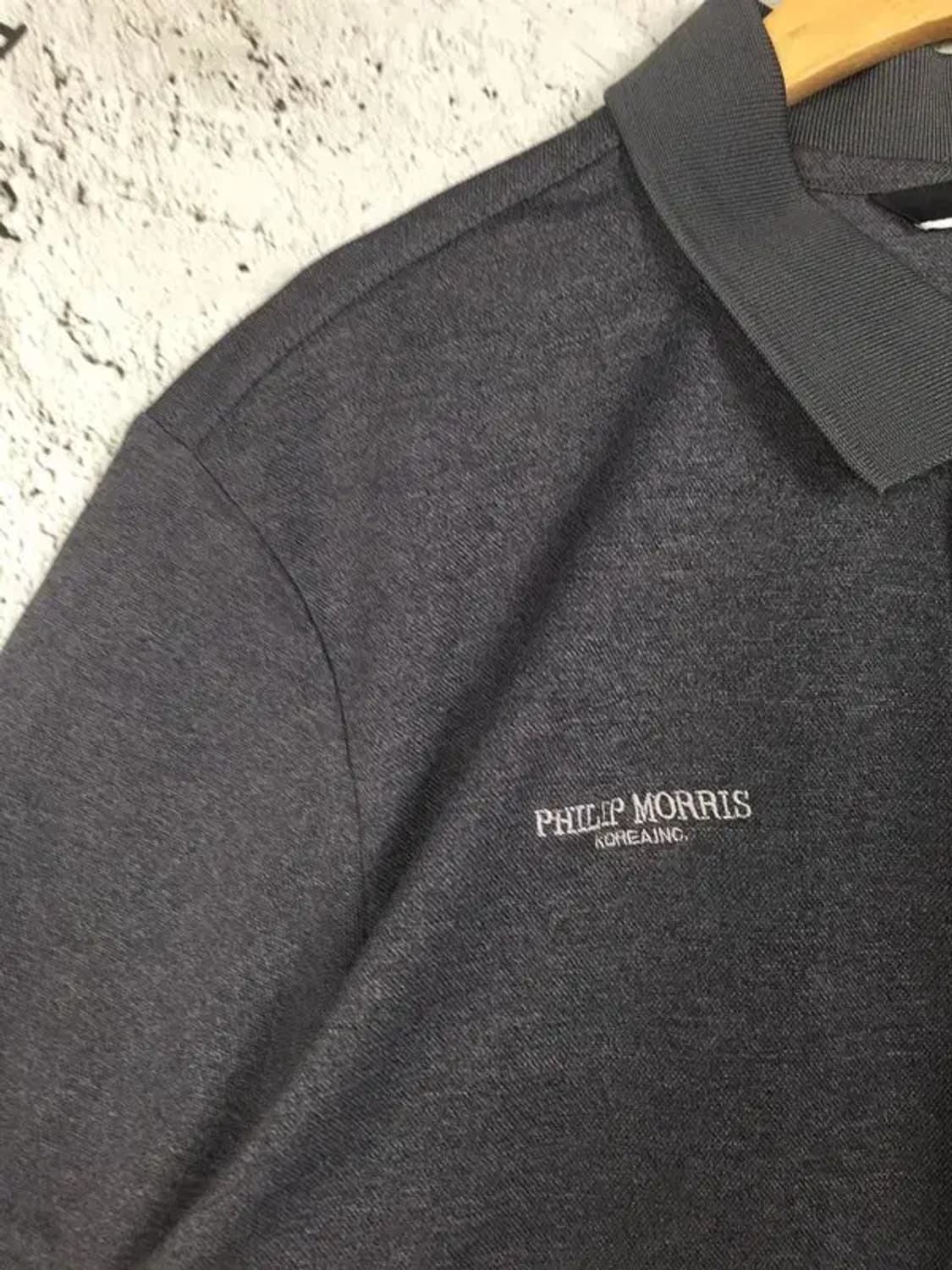 블랙야크 x 필립모리스 반팔 카라티 그레이 M 1000546 상품이미지5