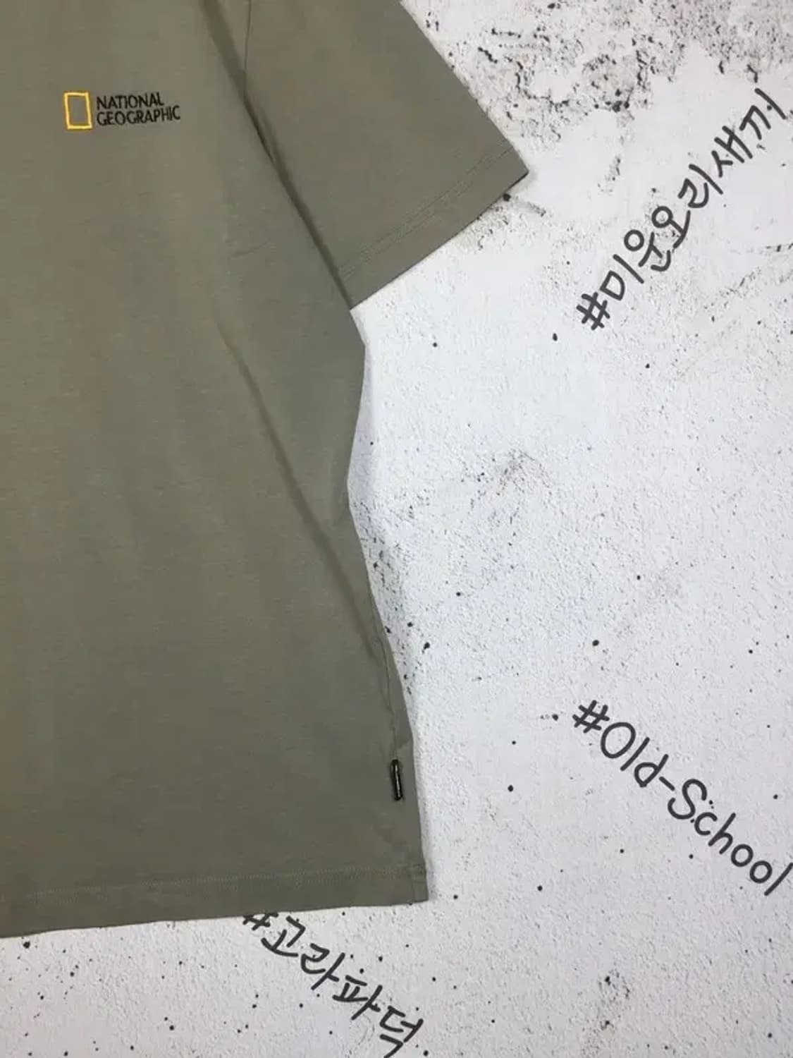 내셔널지오그래픽 캐쥬얼 반팔 티 카키 XL 1900547 상품이미지8