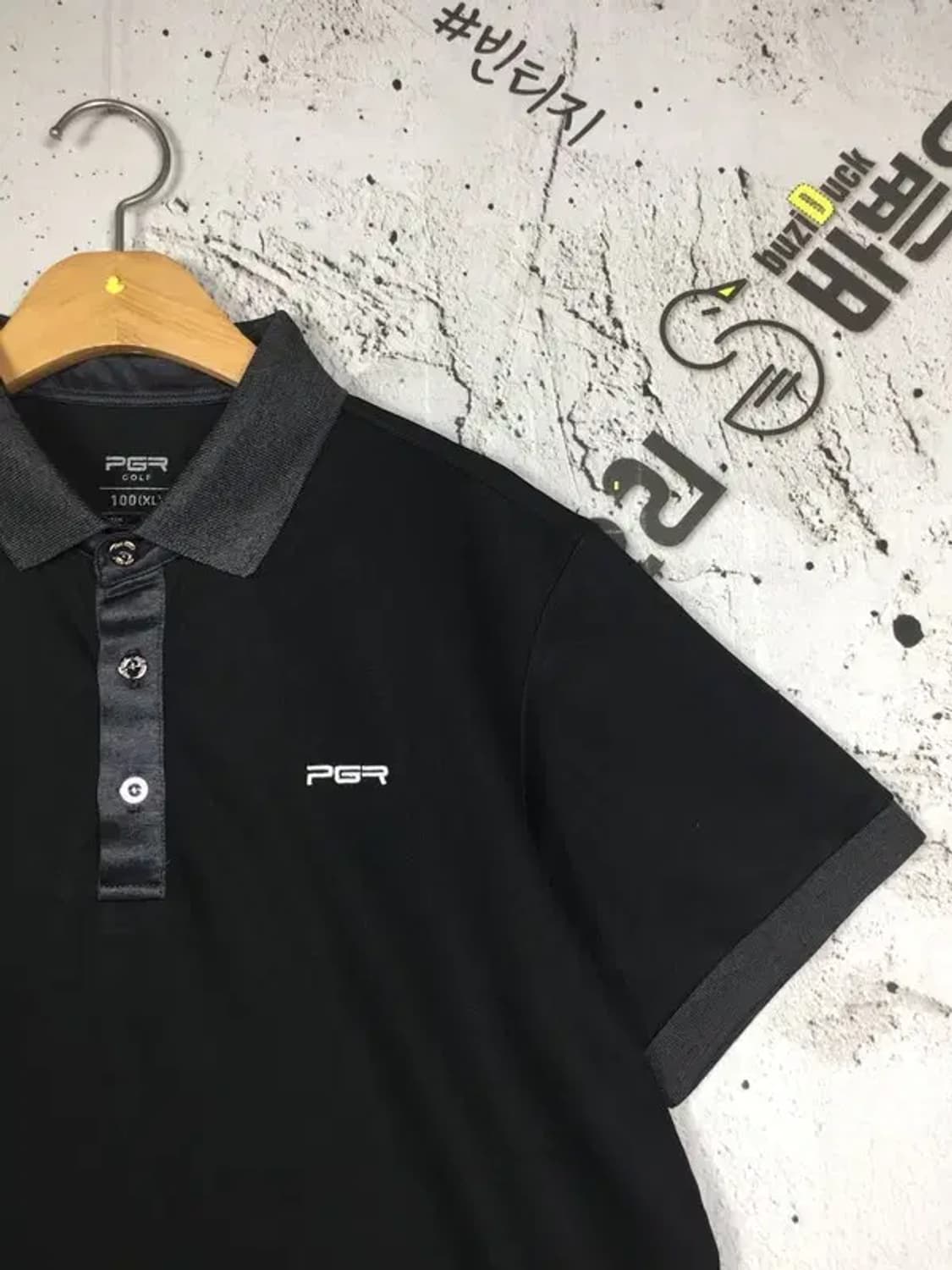 피지알 골프 기능성 카라티 블랙 100(XL) 1900553 상품이미지5