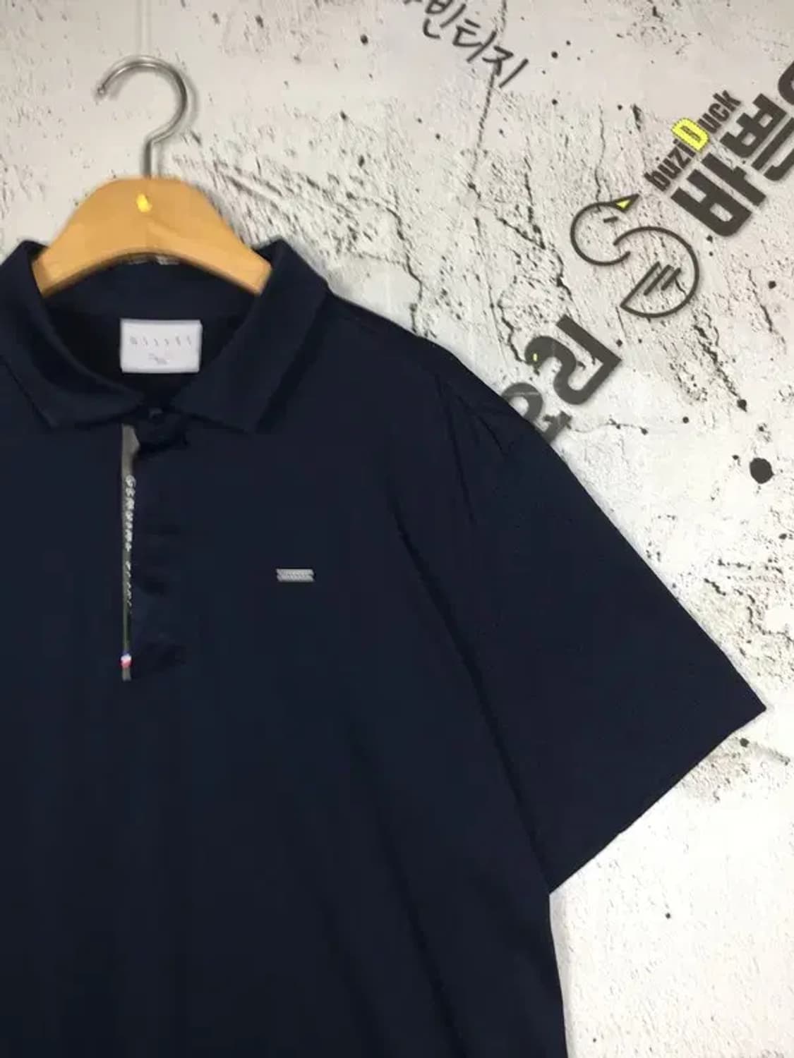 밀레 기능성 냉감 반팔 카라티 네이비 100 1900554 상품이미지4