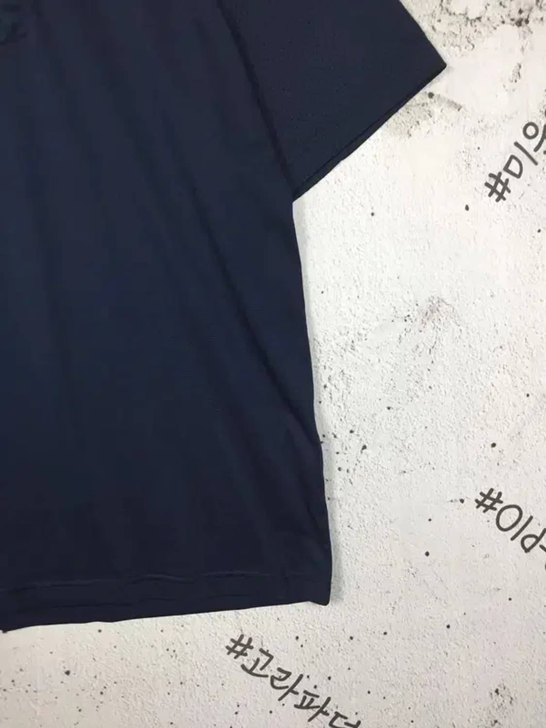 밀레 기능성 냉감 반팔 카라티 네이비 100 1900554 상품이미지6