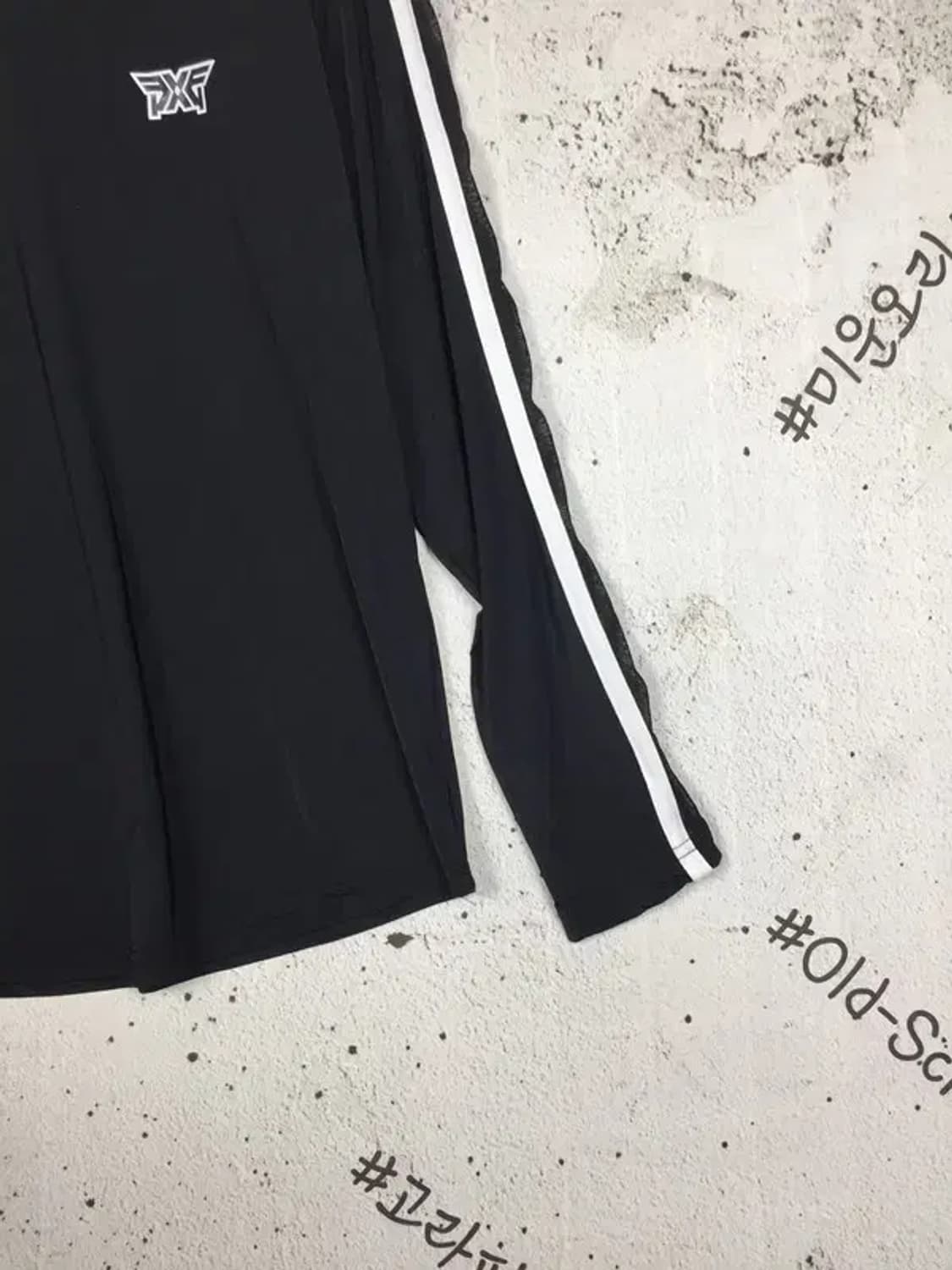 피엑스지 여성 골프 반폴라 사이드메쉬 긴팔 티 블랙 XL 2100183 상품이미지7