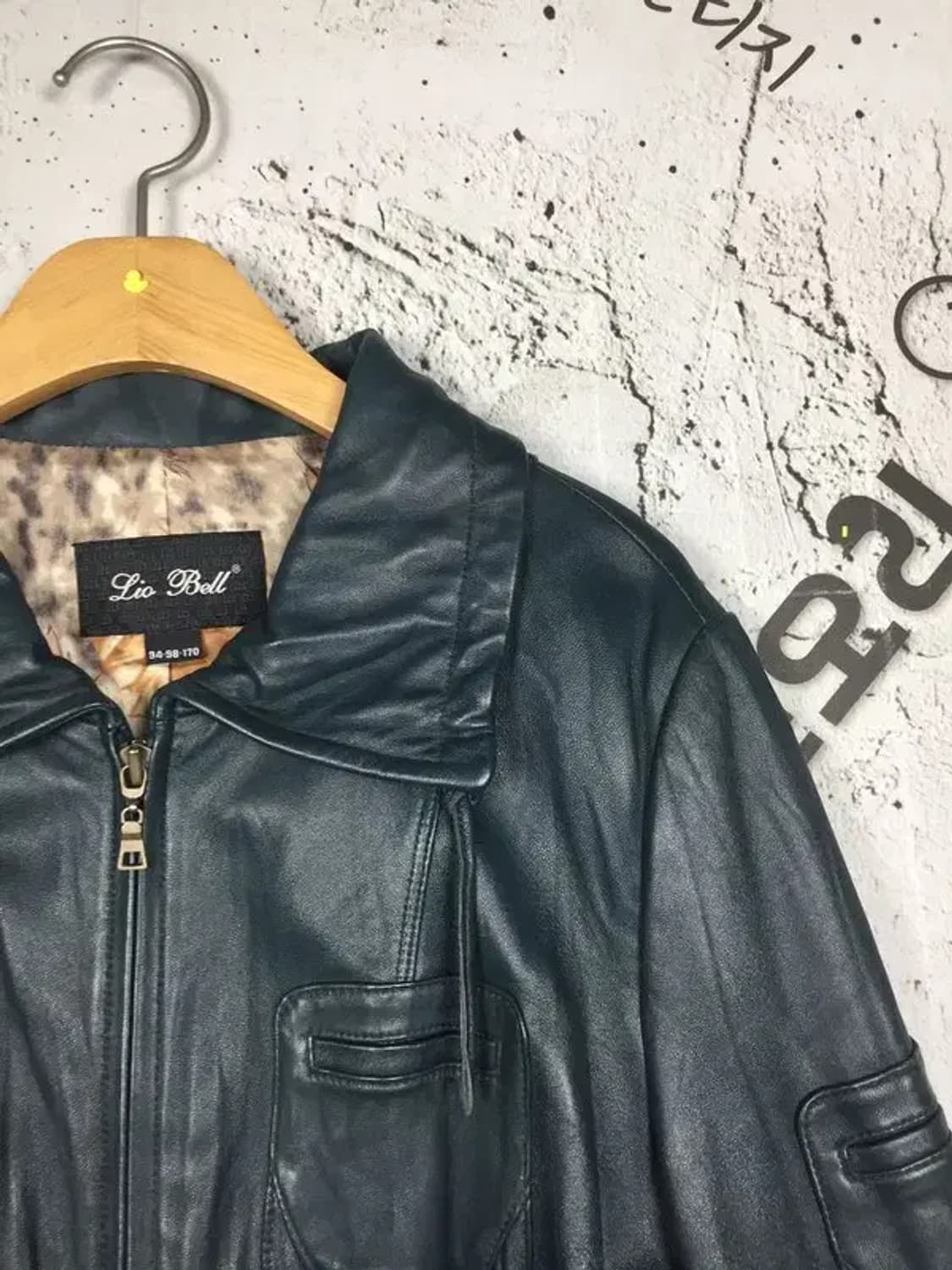 리오벨 여성 양가죽 자켓 블루 94-98-170 3200111 상품이미지4