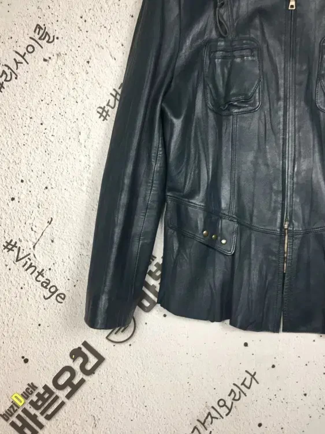 리오벨 여성 양가죽 자켓 블루 94-98-170 3200111 상품이미지5