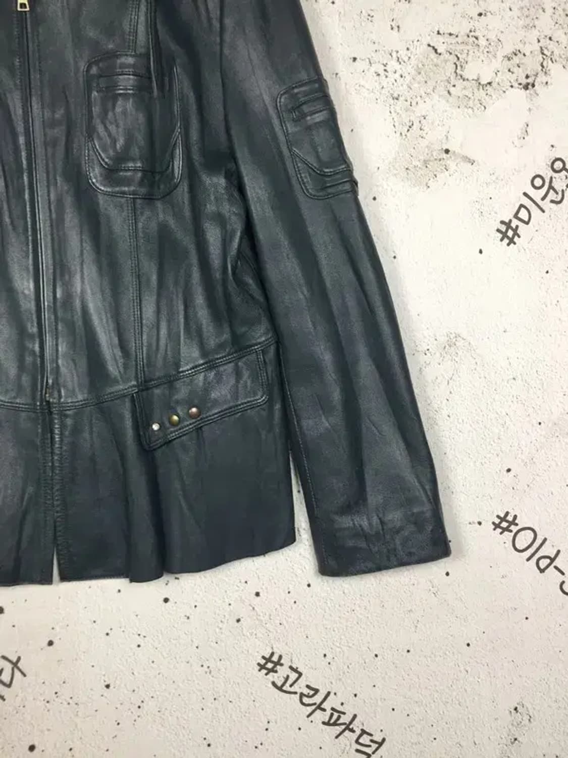 리오벨 여성 양가죽 자켓 블루 94-98-170 3200111 상품이미지6