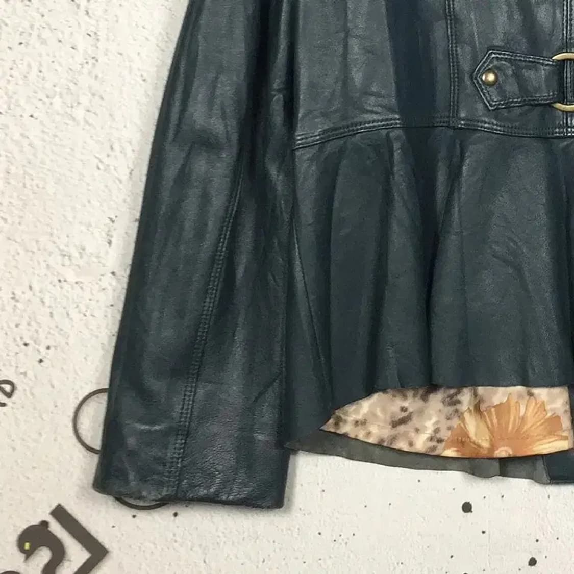 리오벨 여성 양가죽 자켓 블루 94-98-170 3200111 상품이미지7