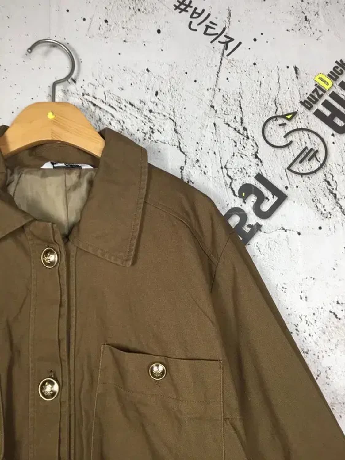 까사렐 CACHAREL 여성 카라넥 자켓 브라운 55 3200112 상품이미지4