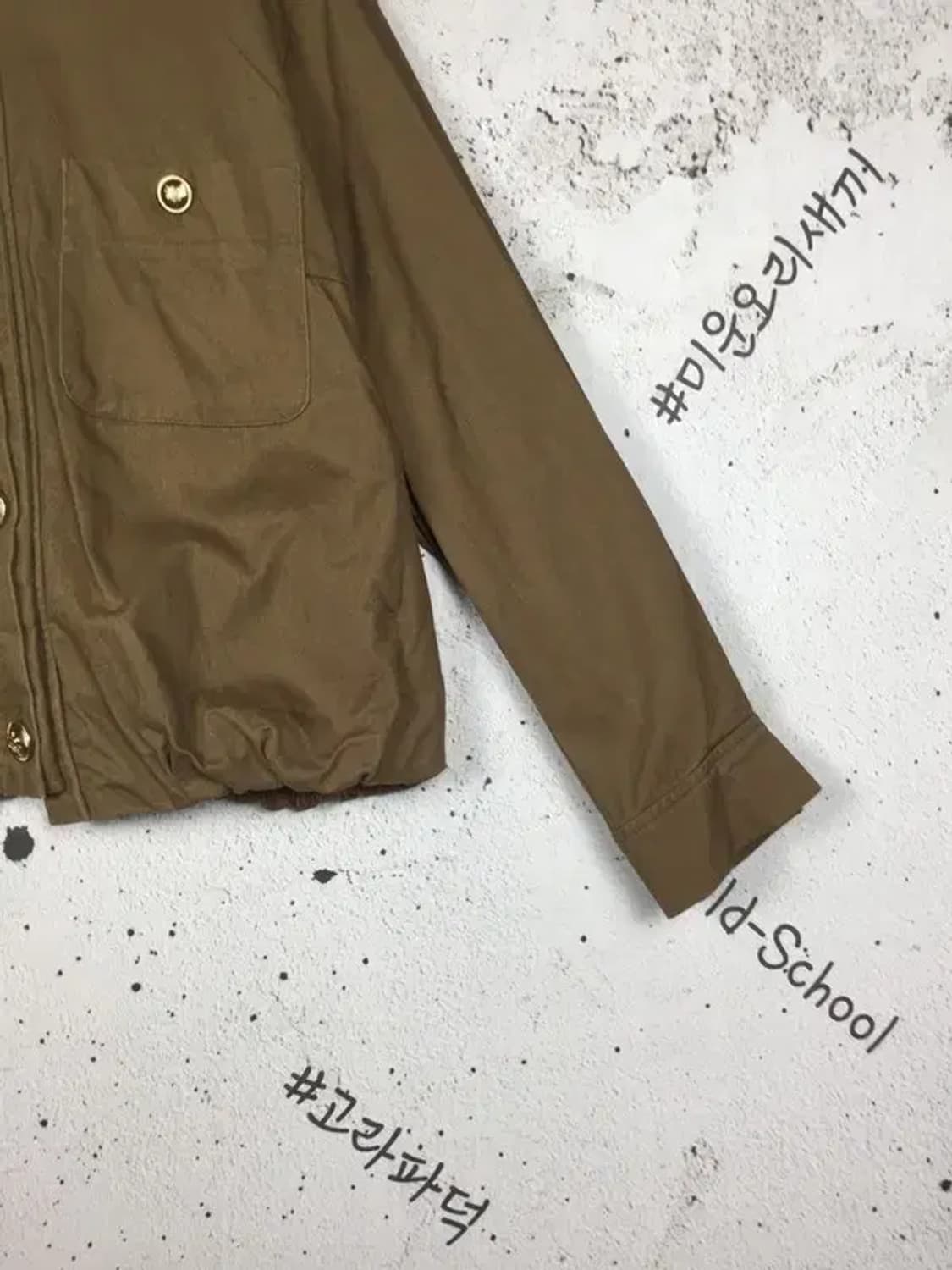 까사렐 CACHAREL 여성 카라넥 자켓 브라운 55 3200112 상품이미지6