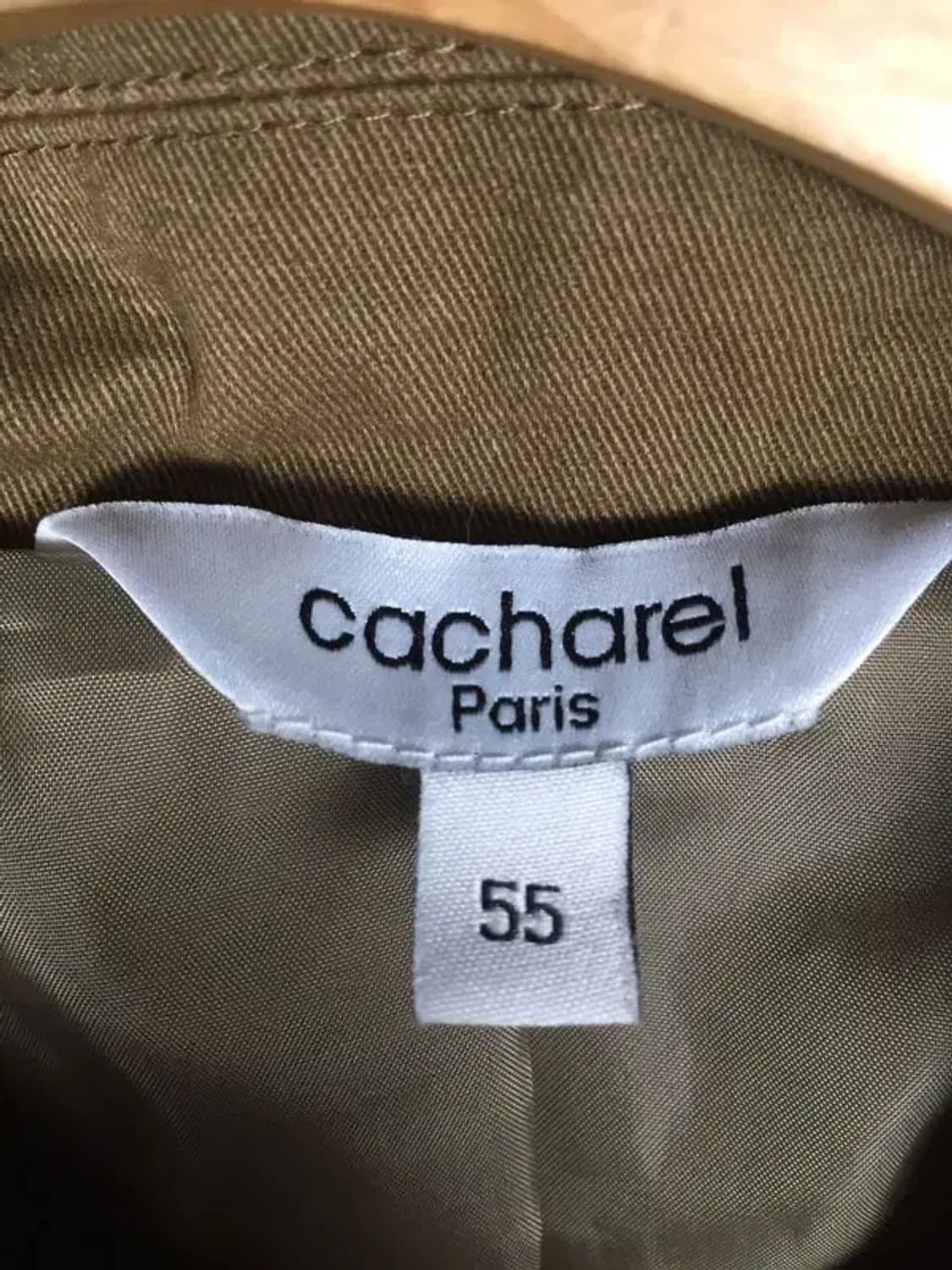 까사렐 CACHAREL 여성 카라넥 자켓 브라운 55 3200112 상품이미지7