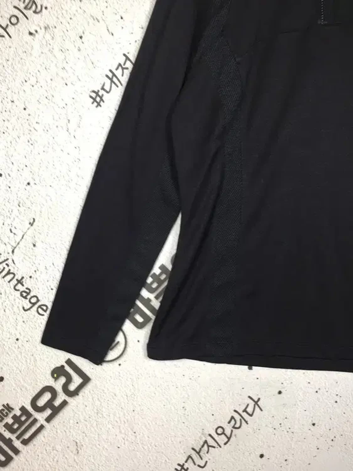 케이투 K2 기능성 하프집업 등산 긴팔 티 블랙 105 2100182 상품이미지5