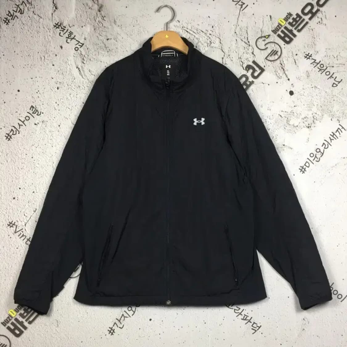 언더아머 골프 퀼팅 패디드 자켓 점퍼 블랙 XL 3400242 상품이미지1