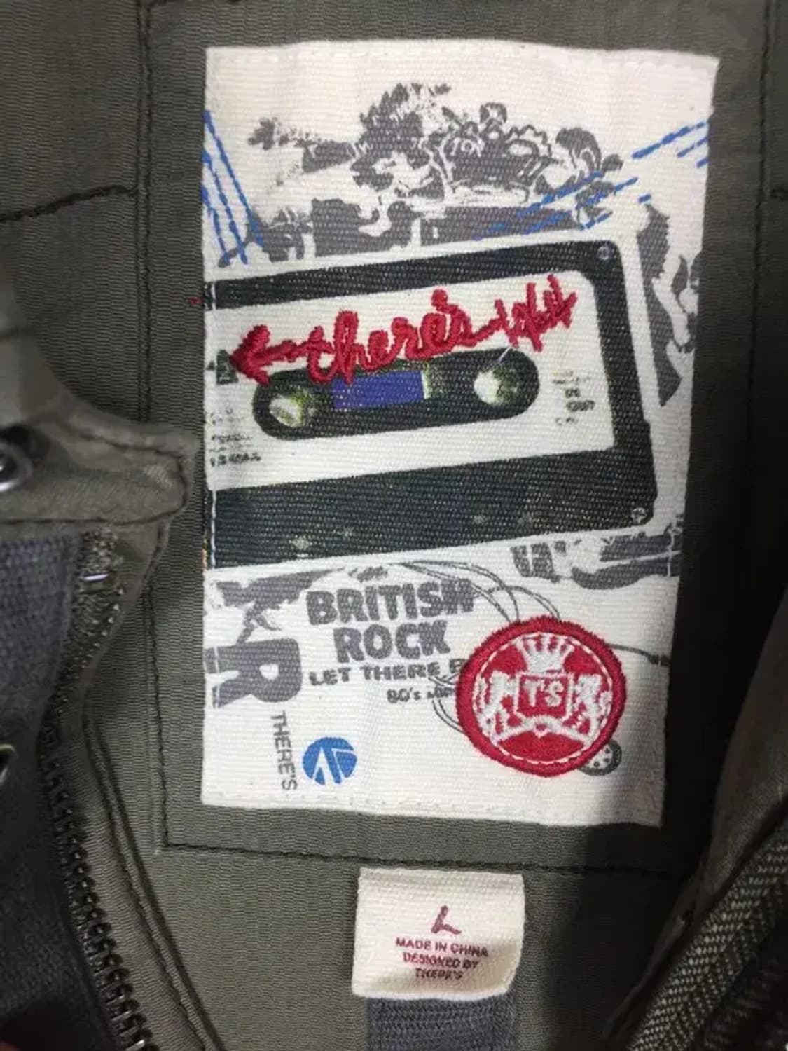 데어스 THERE'S 여성 빈티지 워크자켓  카키 L 3200113 상품이미지7