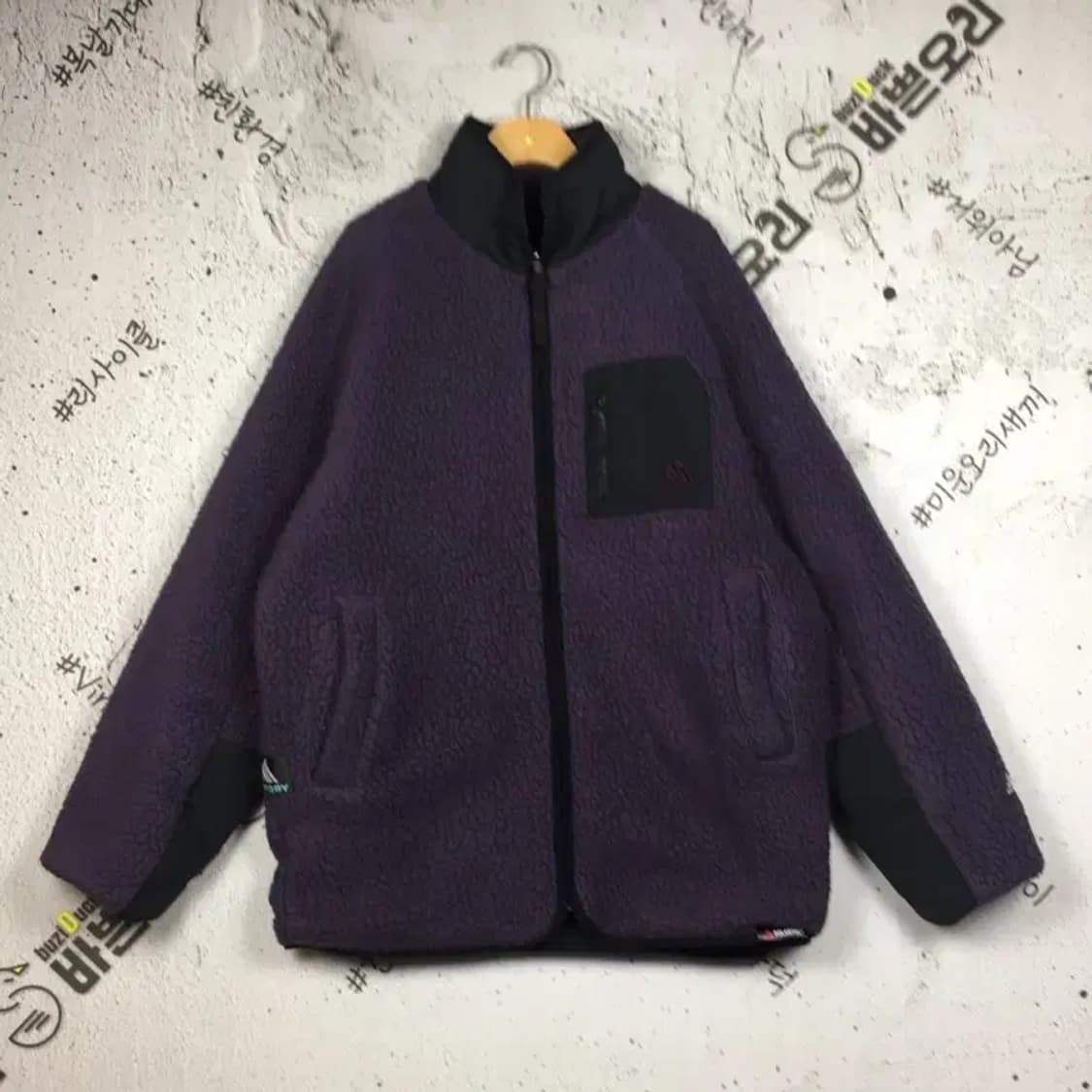 그레고리 폴라텍 양면 후리스 자켓 퍼플 S(105) 3400246 상품이미지1