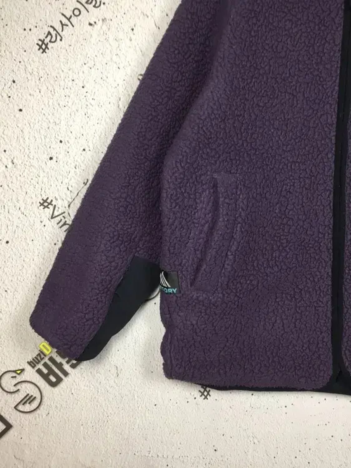 그레고리 폴라텍 양면 후리스 자켓 퍼플 S(105) 3400246 상품이미지6