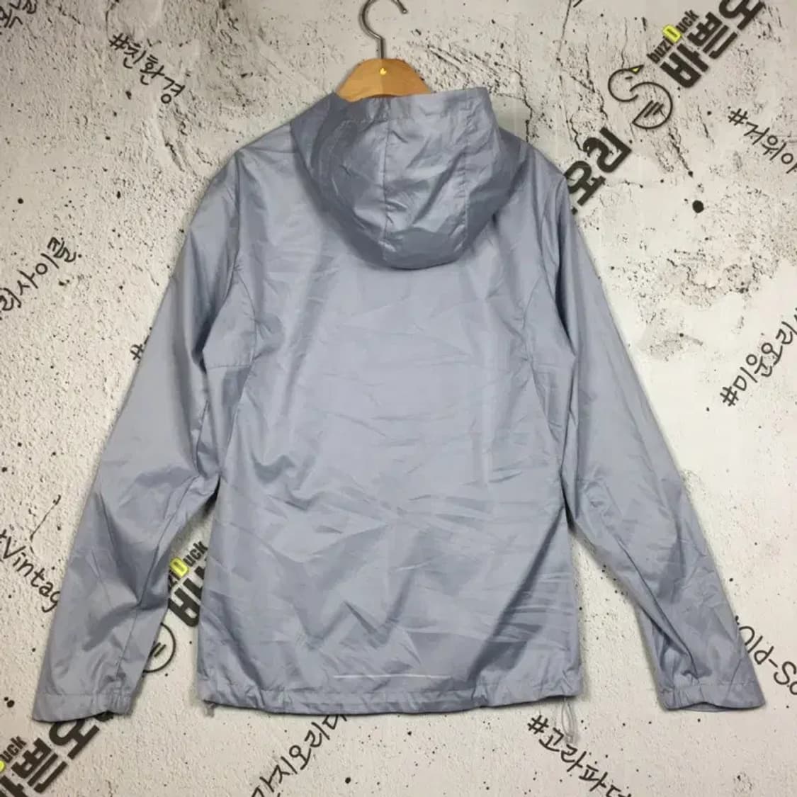 아디다스 여성 후디드 런닝 바람막이 자켓 실버 S 3800232 상품이미지2