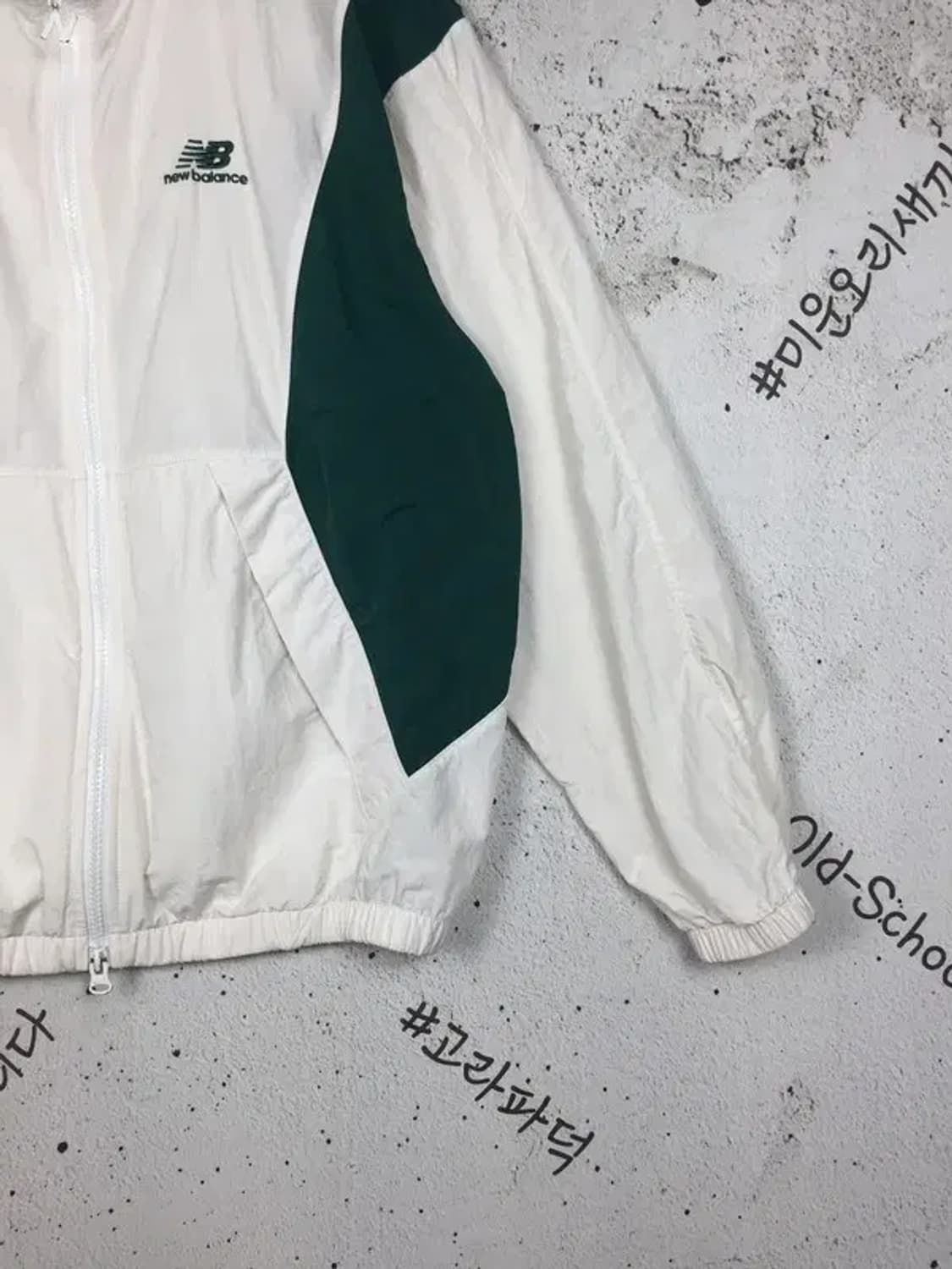 뉴발란스 경량 컬러블록 웜업 자켓 화이트 95(M) 3800229 상품이미지6