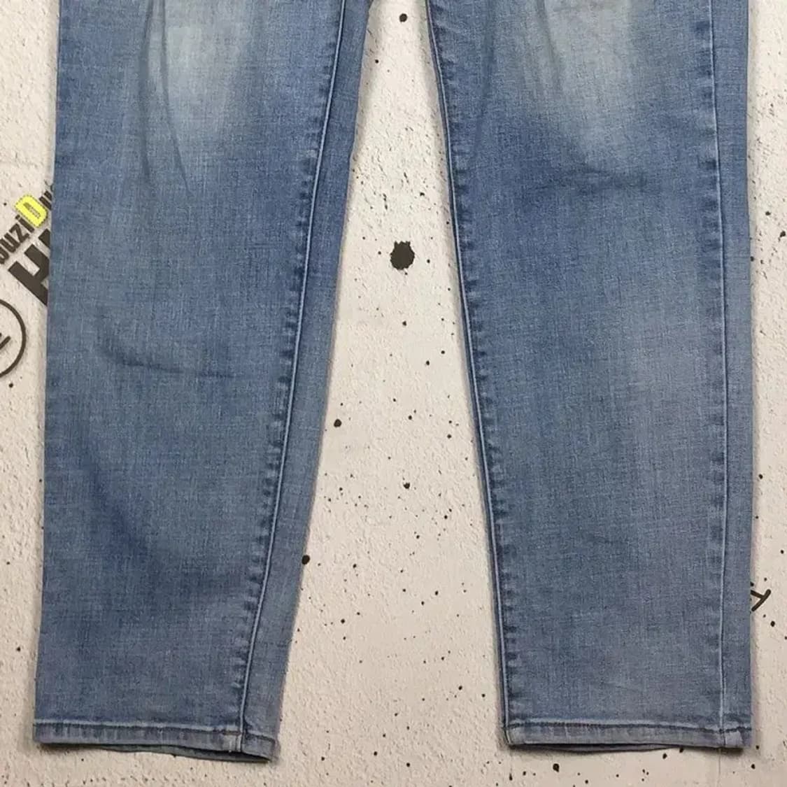 게스 스판 데님 청바지 연청 33 4100102 상품이미지4