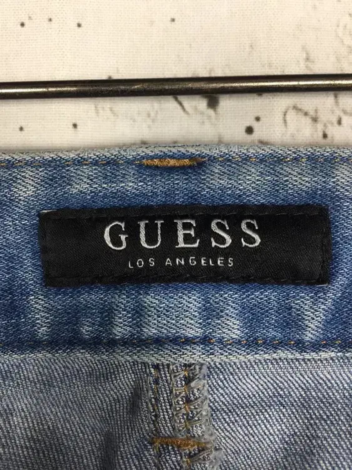 게스 스판 데님 청바지 연청 33 4100102 상품이미지9