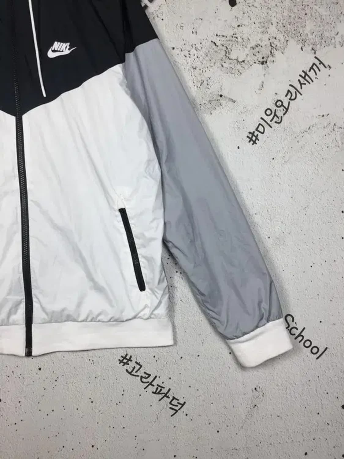 나이키 윈드러너 후드 바람막이 자켓 화이트 L 3800230 상품이미지6