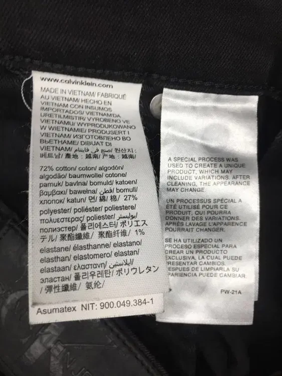 캘빈클라인 스판 데님 청바지 흑청 W36 x L32 4100103 상품이미지10