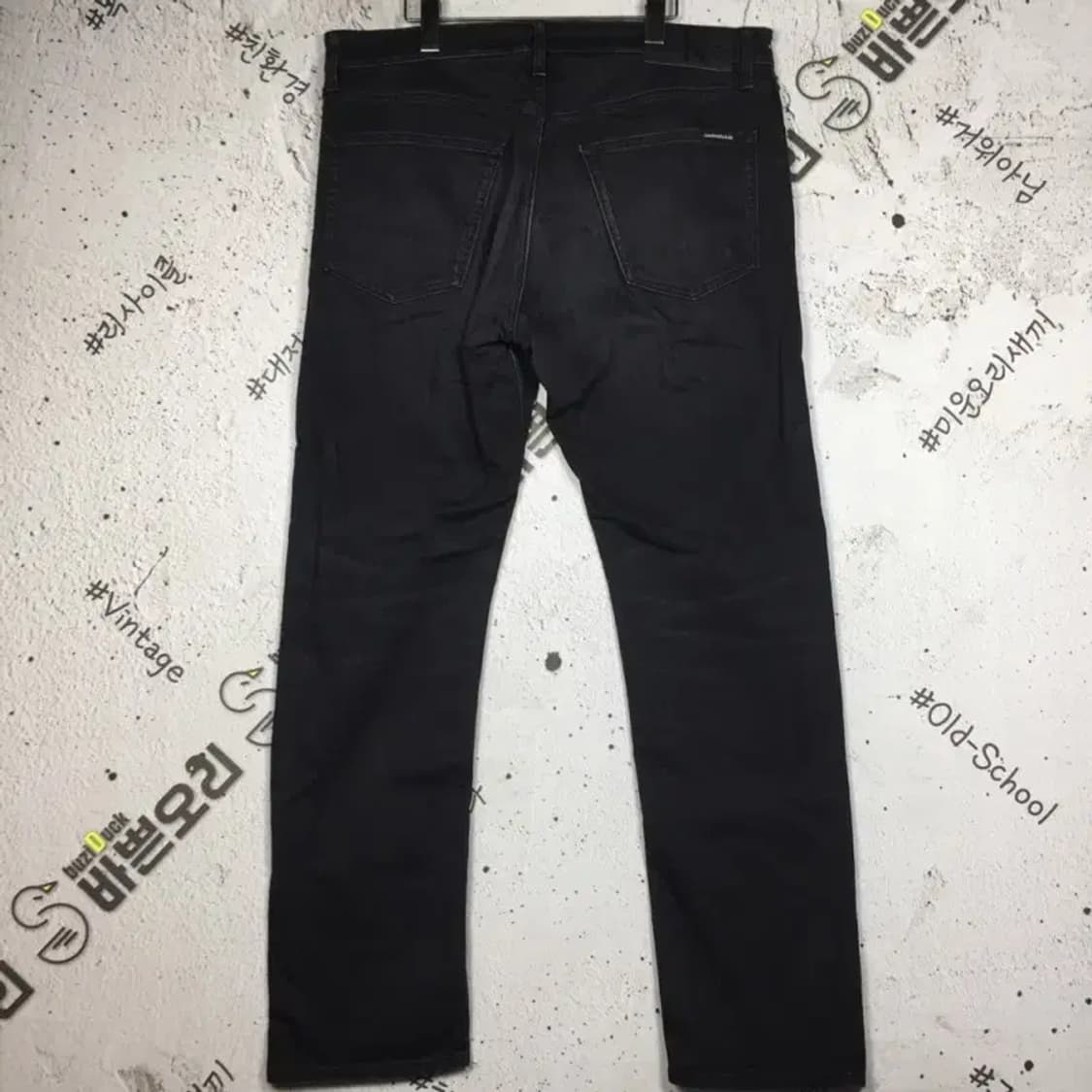 캘빈클라인 스판 데님 청바지 흑청 W36 x L32 4100103 상품이미지2