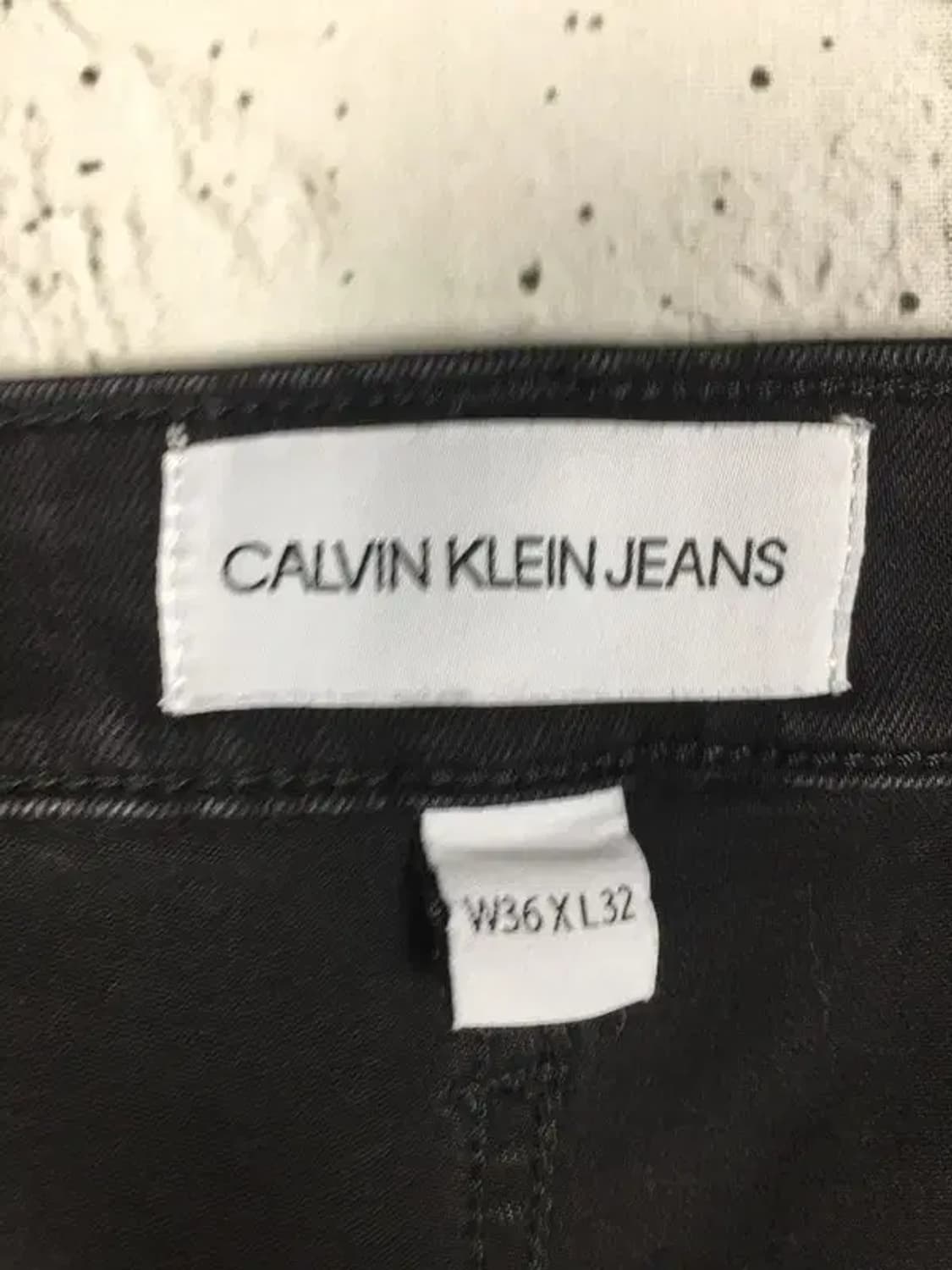 캘빈클라인 스판 데님 청바지 흑청 W36 x L32 4100103 상품이미지8