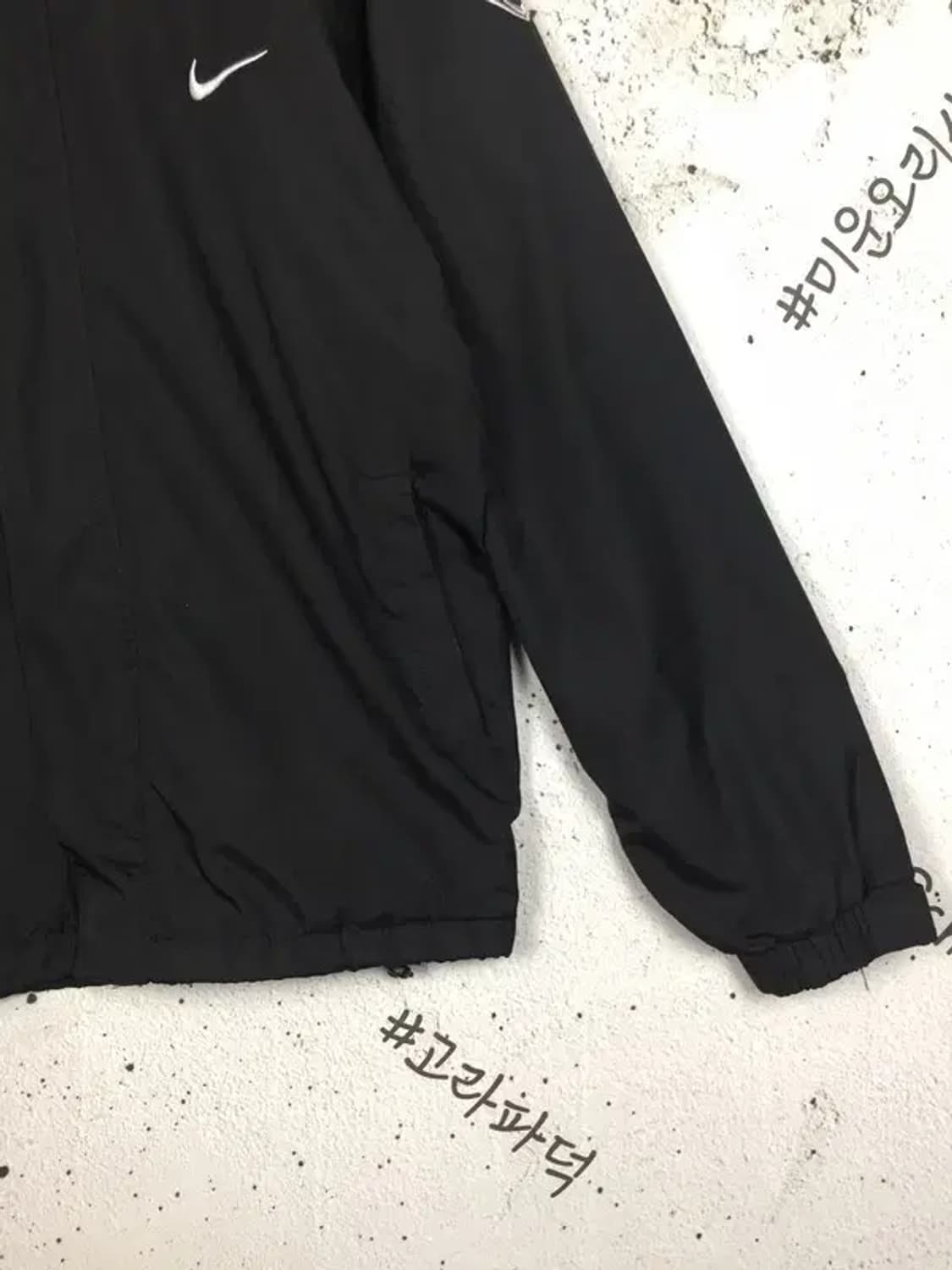 나이키 스우시 후드 바람막이 자켓 블랙 L 3800231 상품이미지6