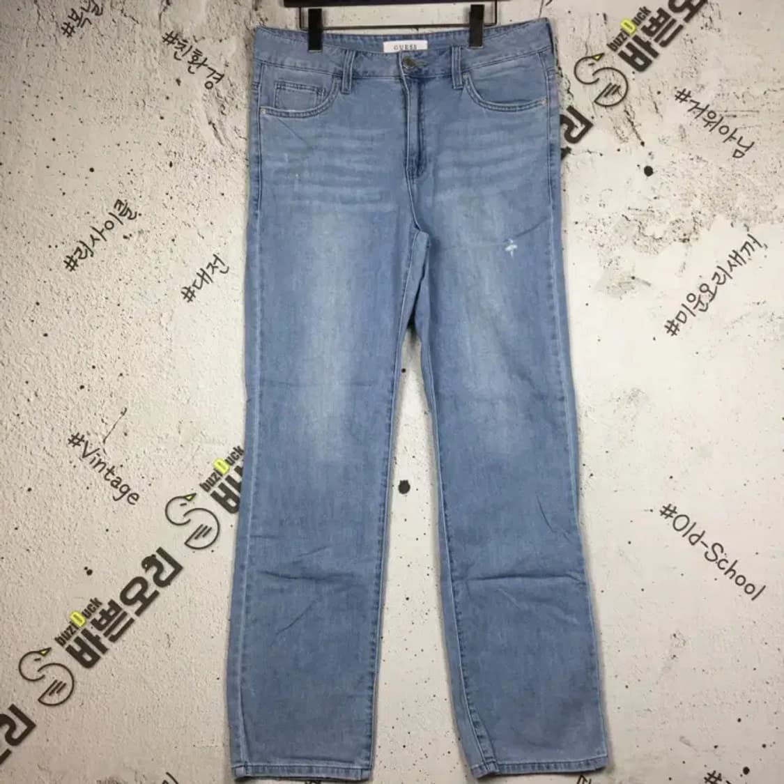게스 데님 청바지 연청 80(32) 4100105 상품이미지1
