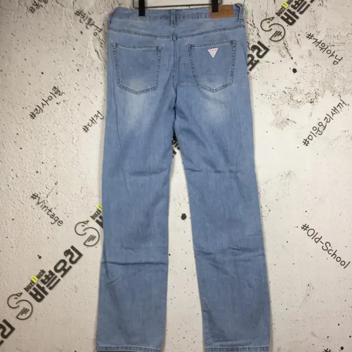 게스 데님 청바지 연청 80(32) 4100105 상품이미지2