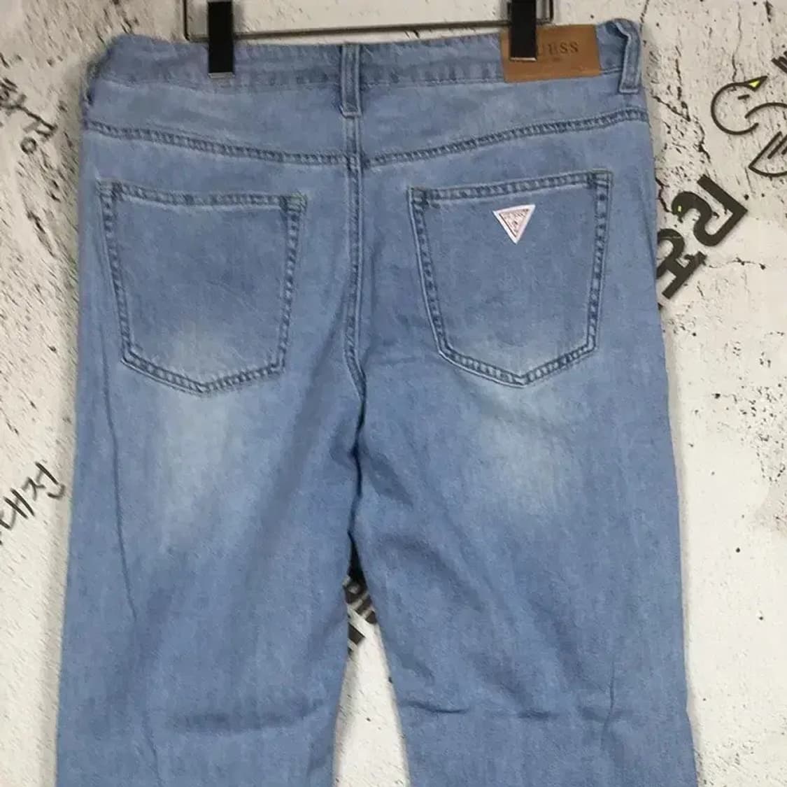 게스 데님 청바지 연청 80(32) 4100105 상품이미지5