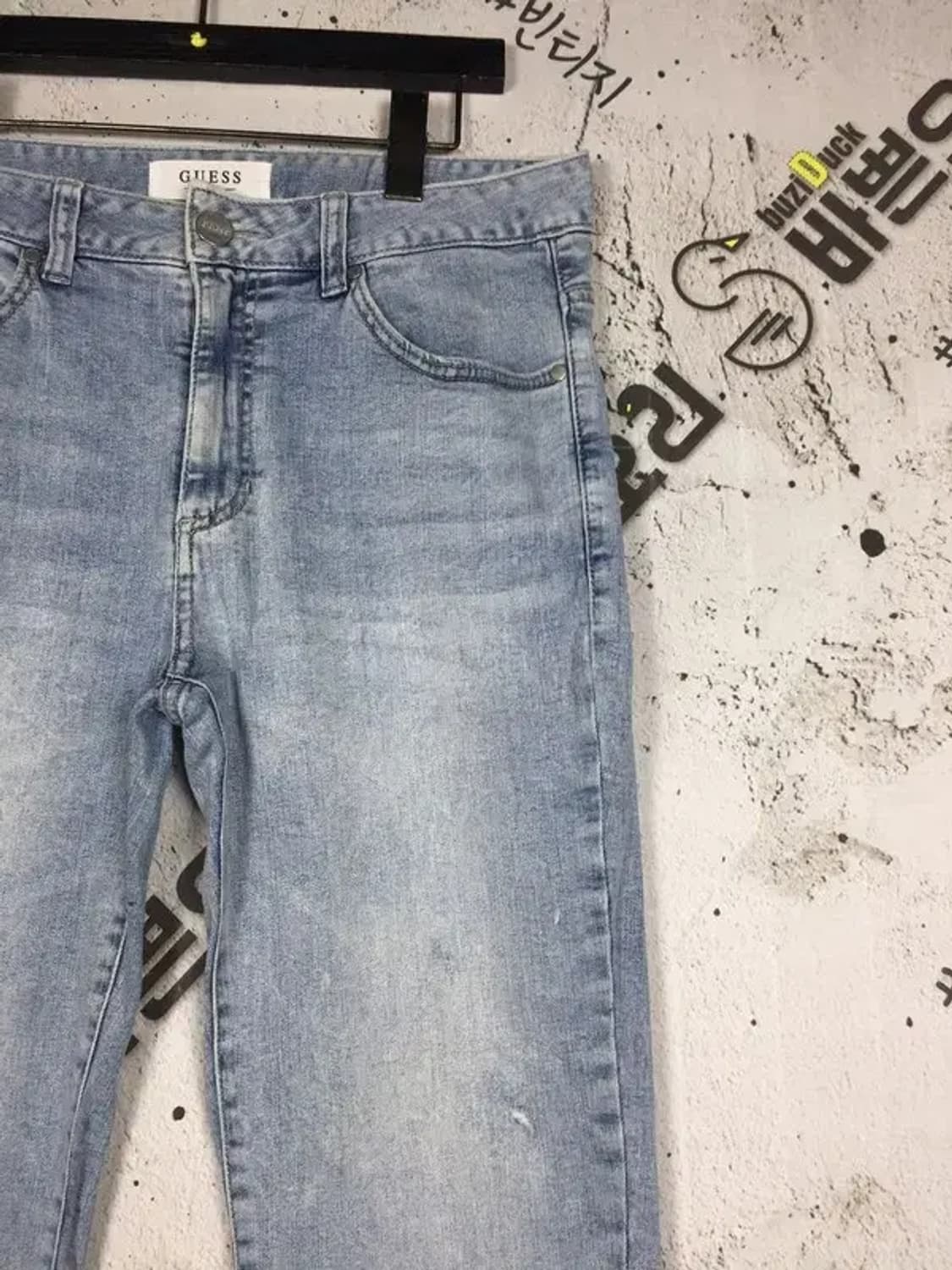 게스 스판 데님 청바지 연청 76(30) 4100127 상품이미지5