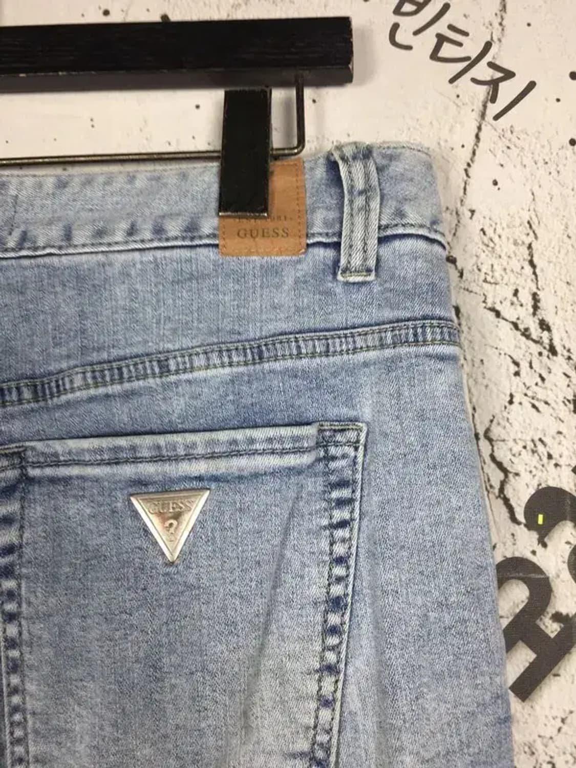 게스 스판 데님 청바지 연청 76(30) 4100127 상품이미지8