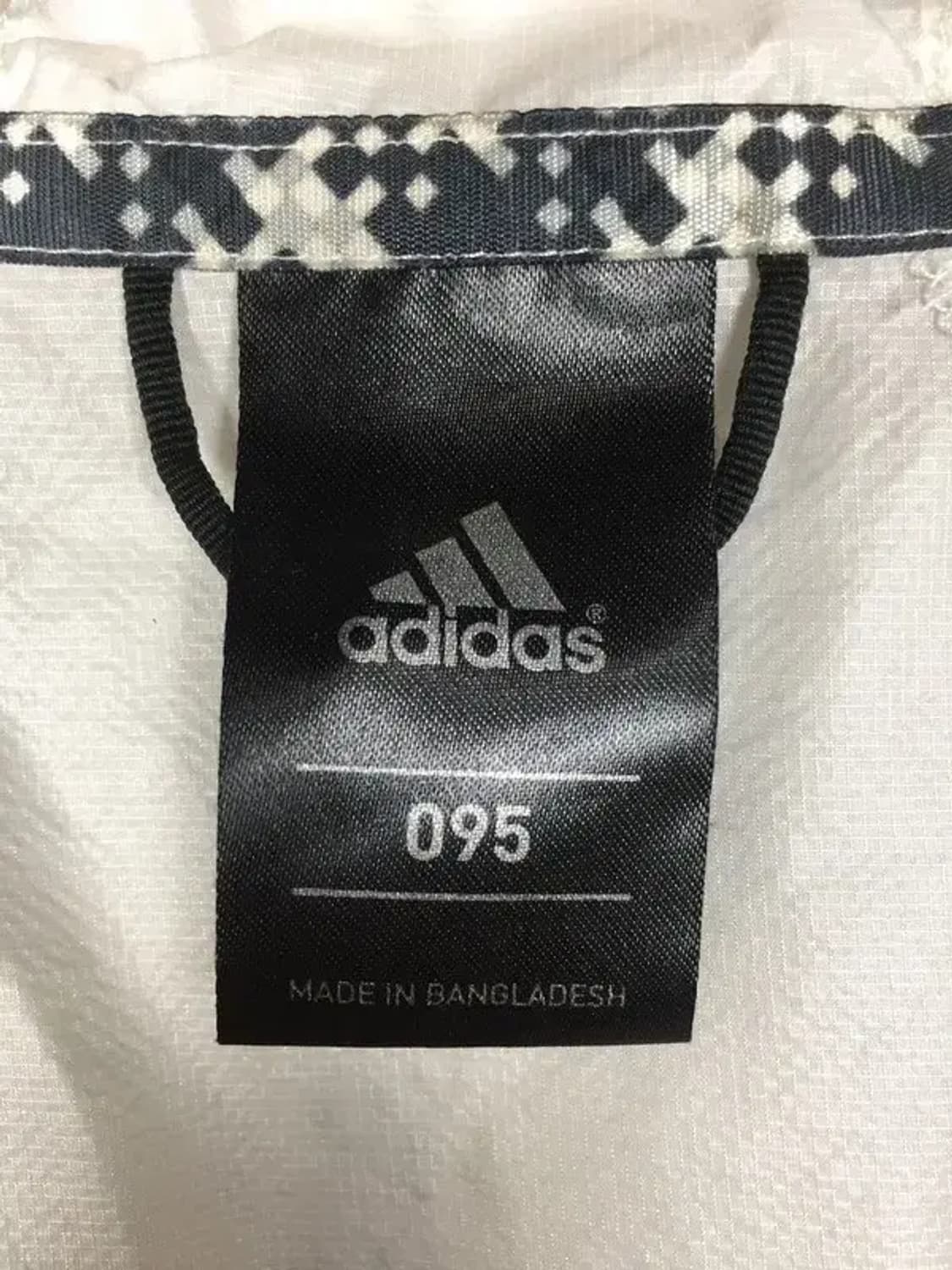 아디다스 경량 후드 집업 바람막이 자켓 화이트 095 3800237 상품이미지8