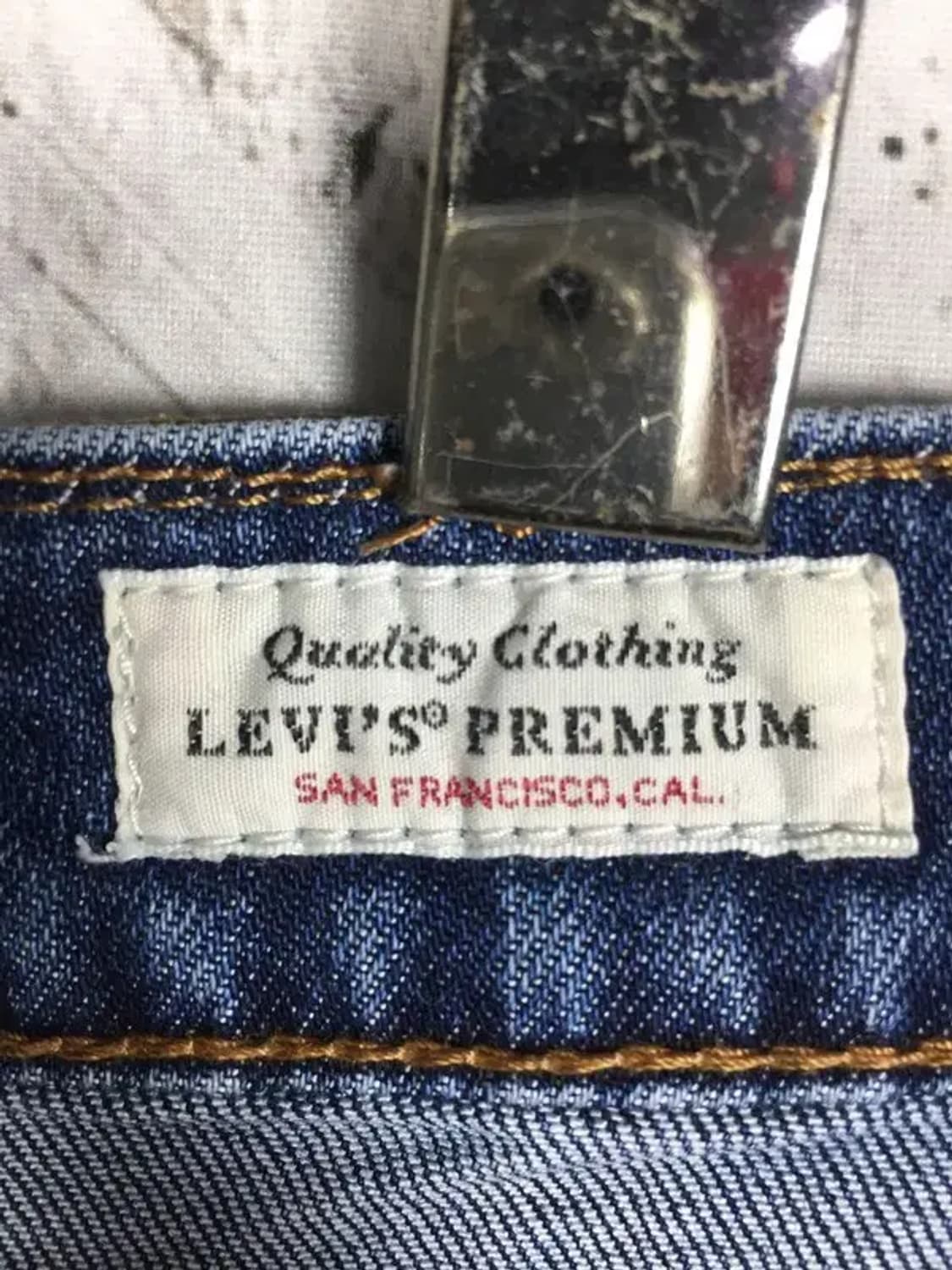 리바이스 Lot 502 스판 청바지 중청 W32 L32 4100107 상품이미지9