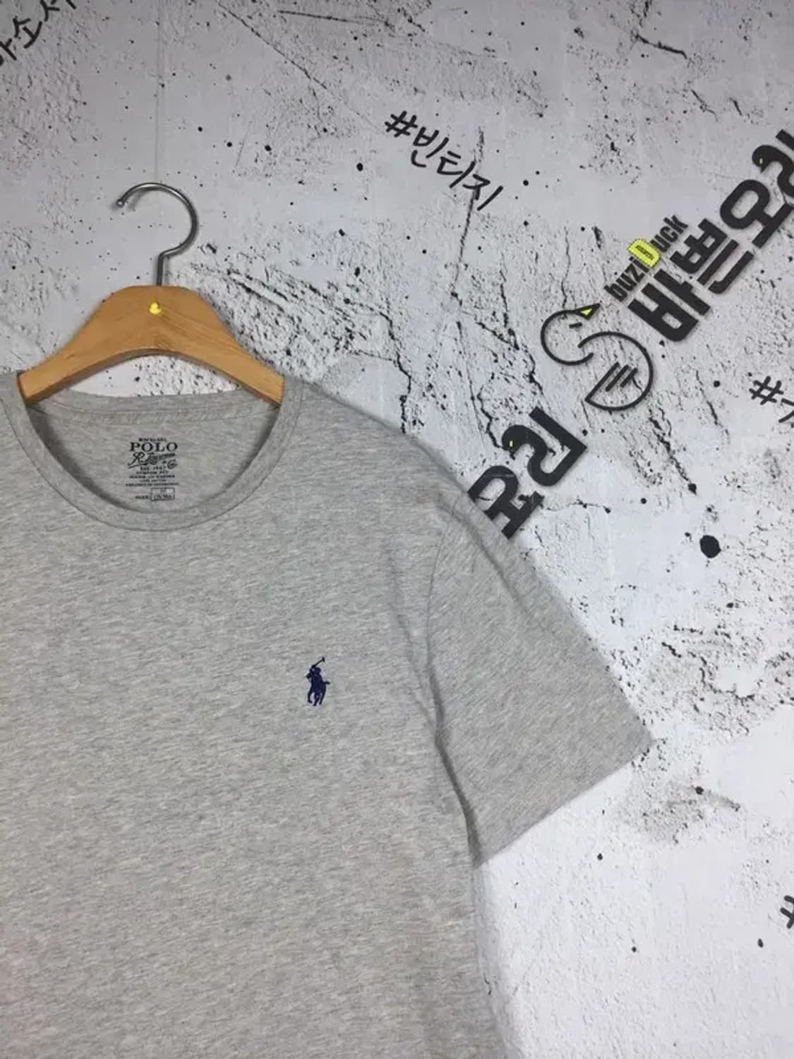 폴로랄프로렌 여성 코튼 크루넥 반팔 티 그레이 M 1000568 상품이미지4